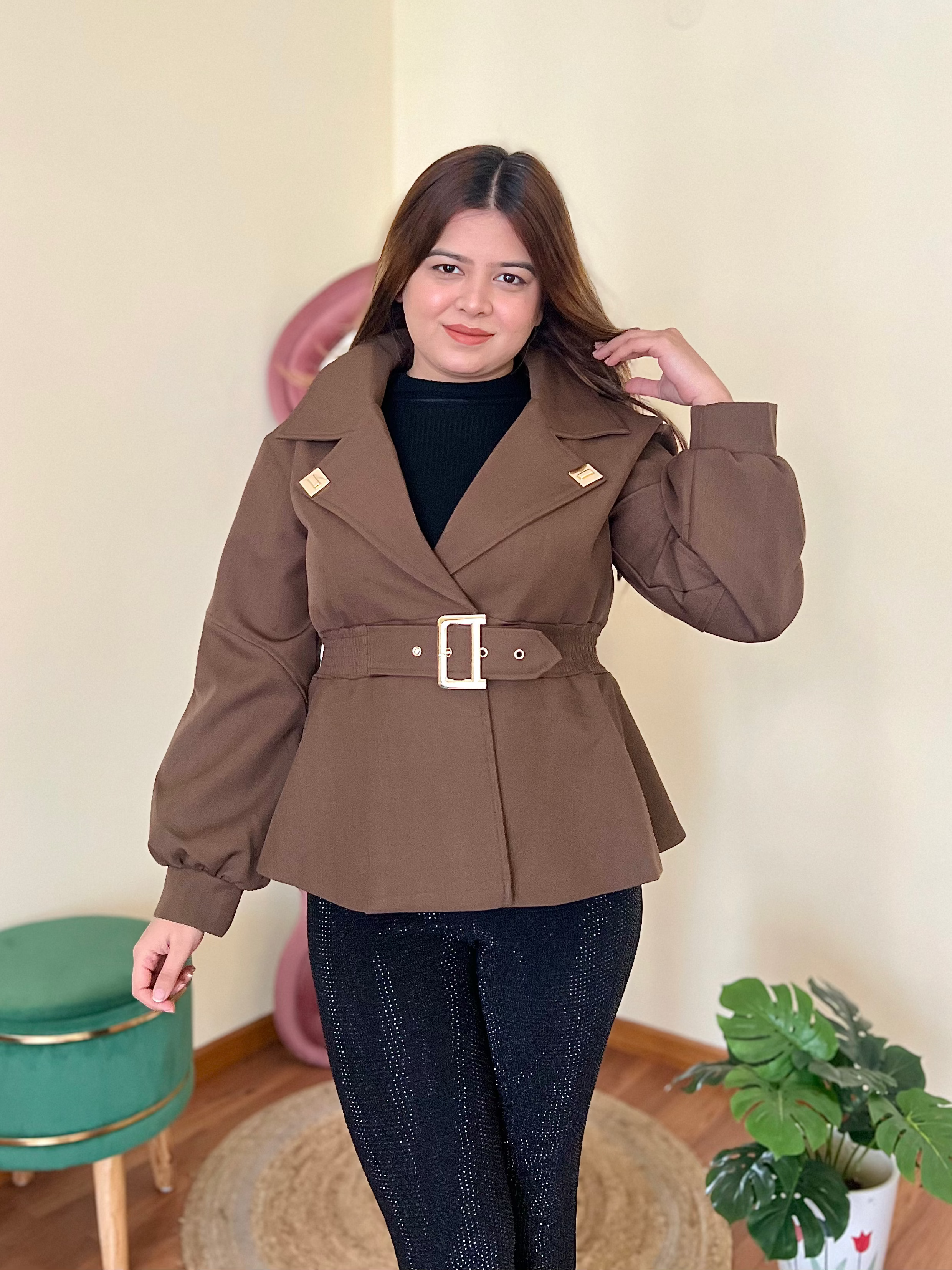 BETSY BELTED JACKET