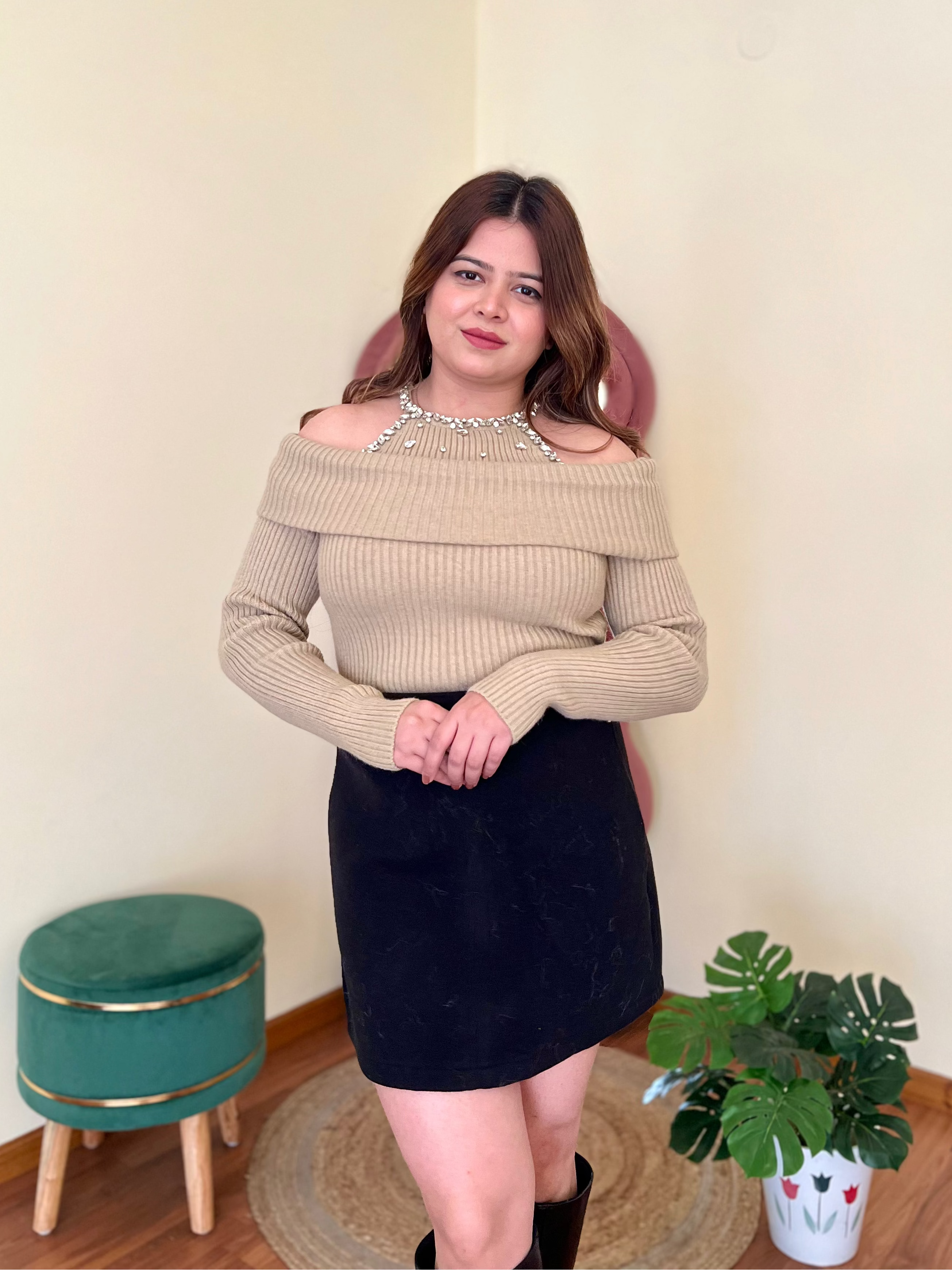 MILO COLD SHOULDER TOP