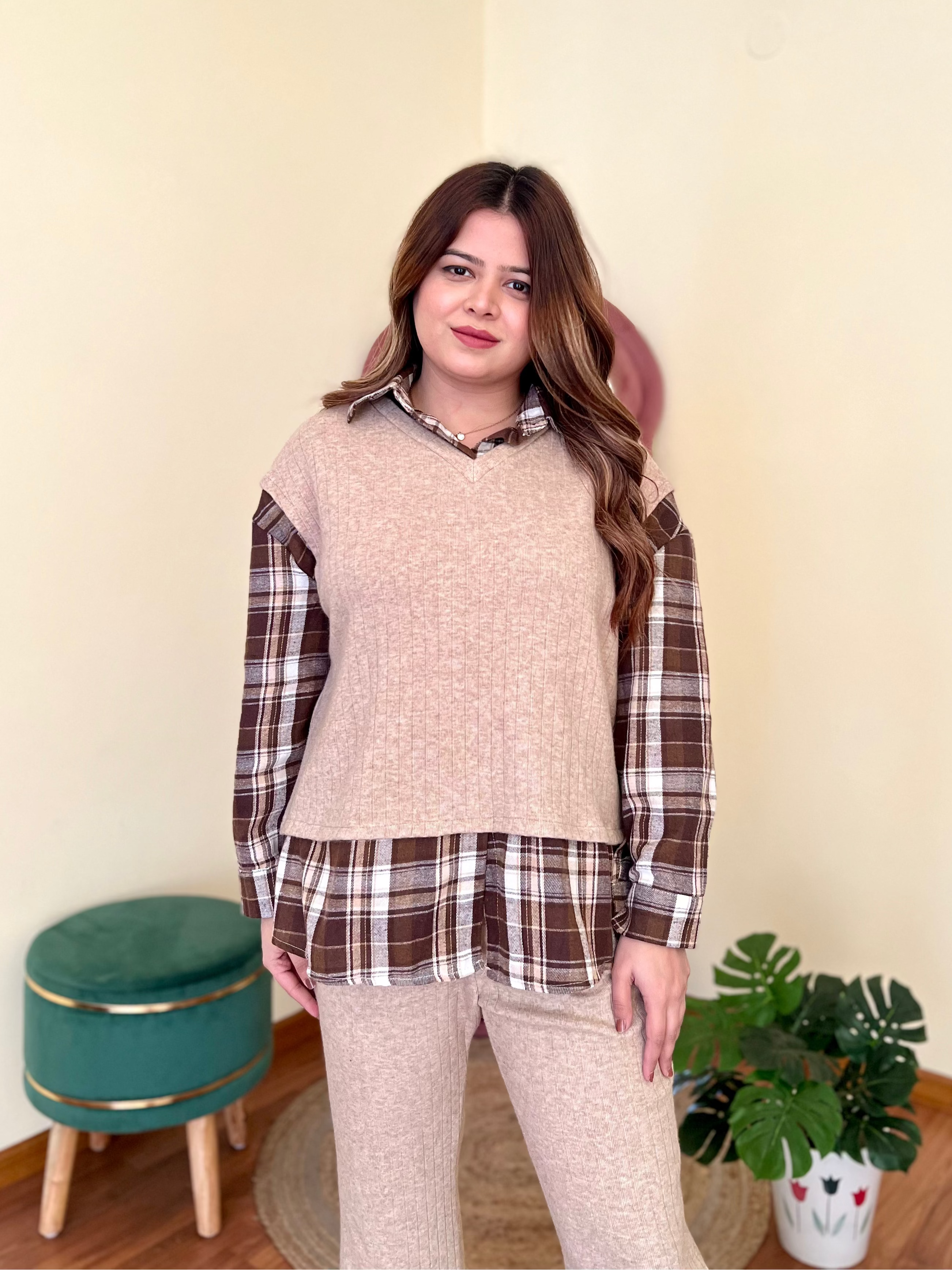 PENNY CHEQUERED COORD