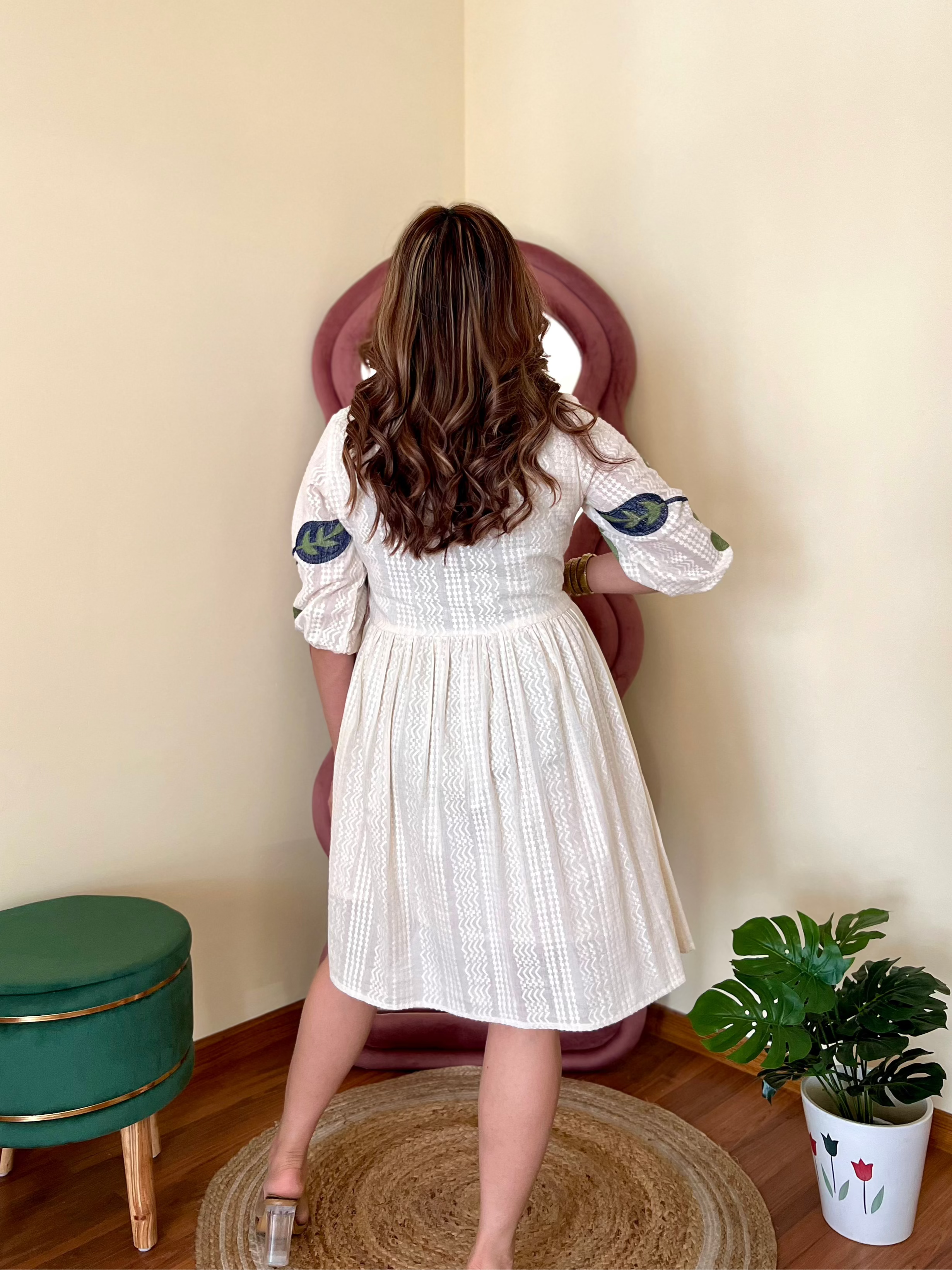 ARYA EMBROIDERED DRESS