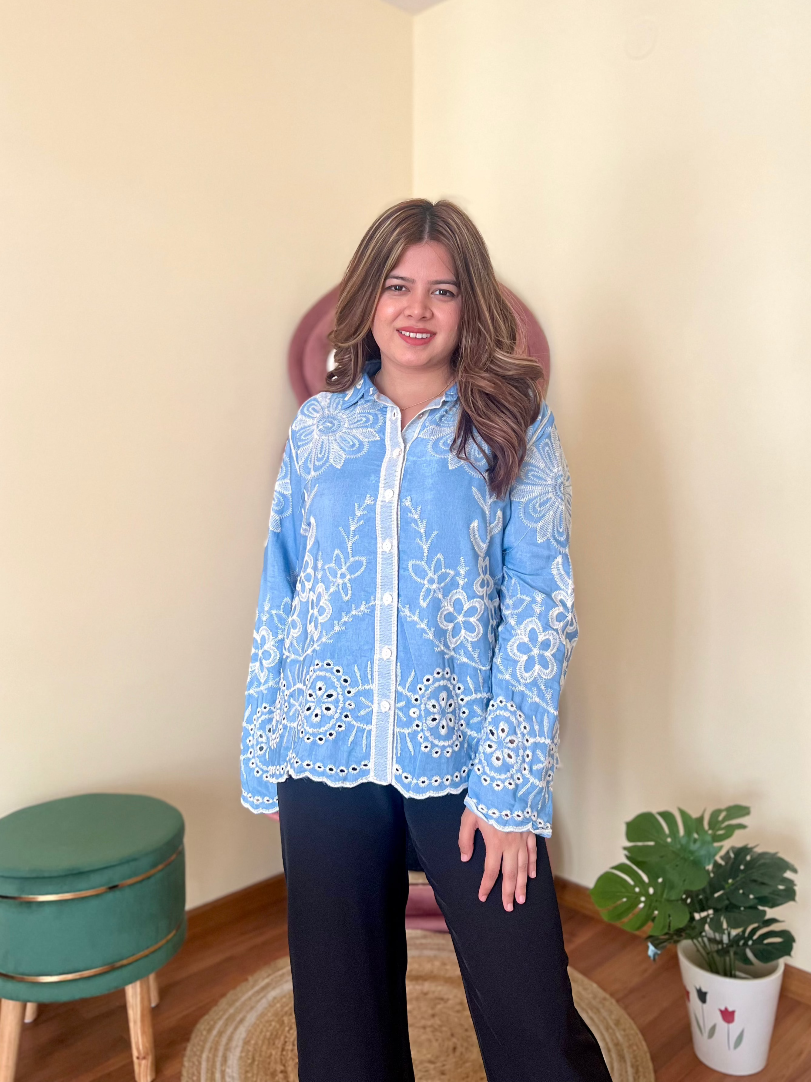 SKYE THREADWORK SHIRT