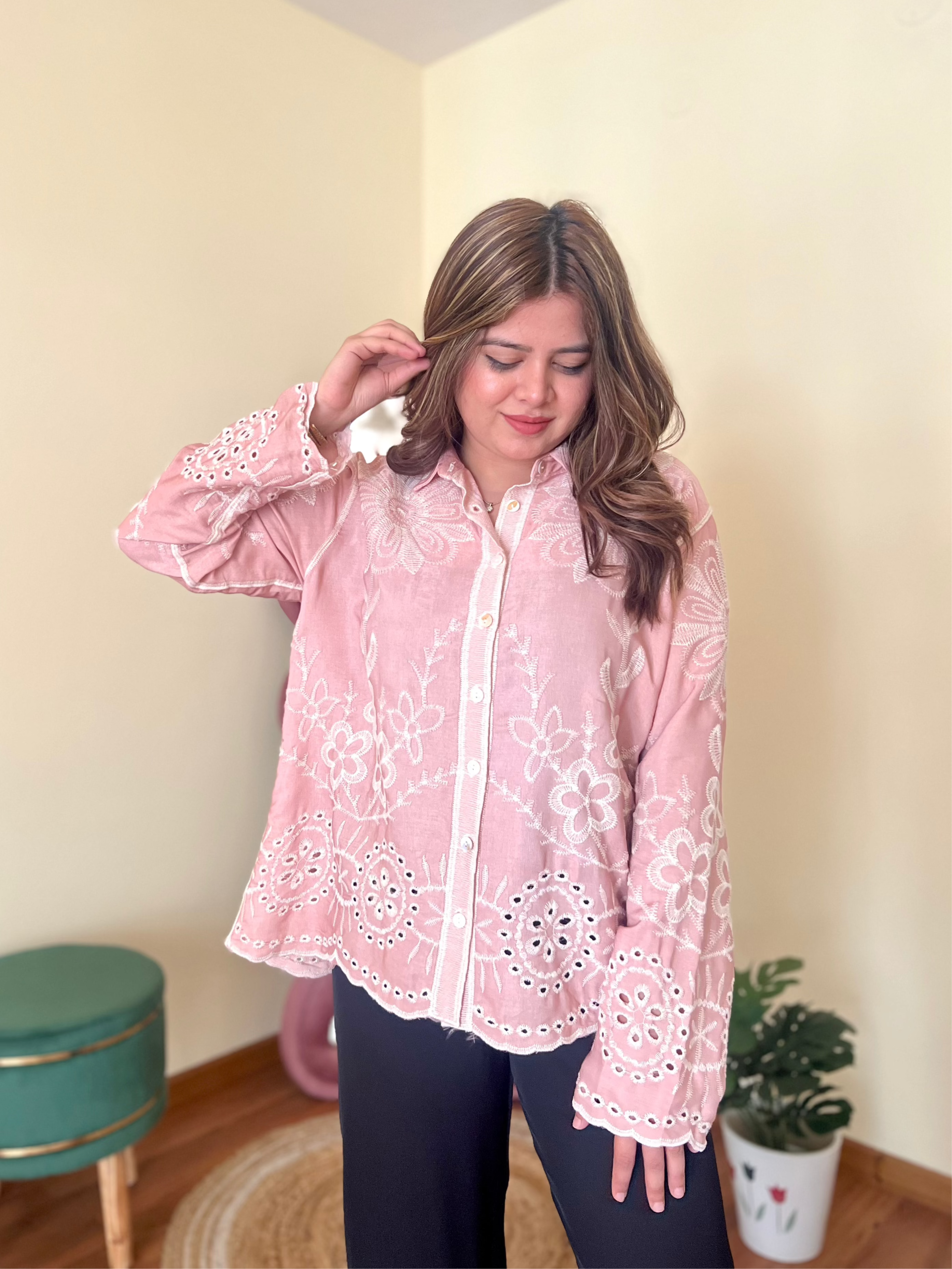 SKYE THREADWORK SHIRT