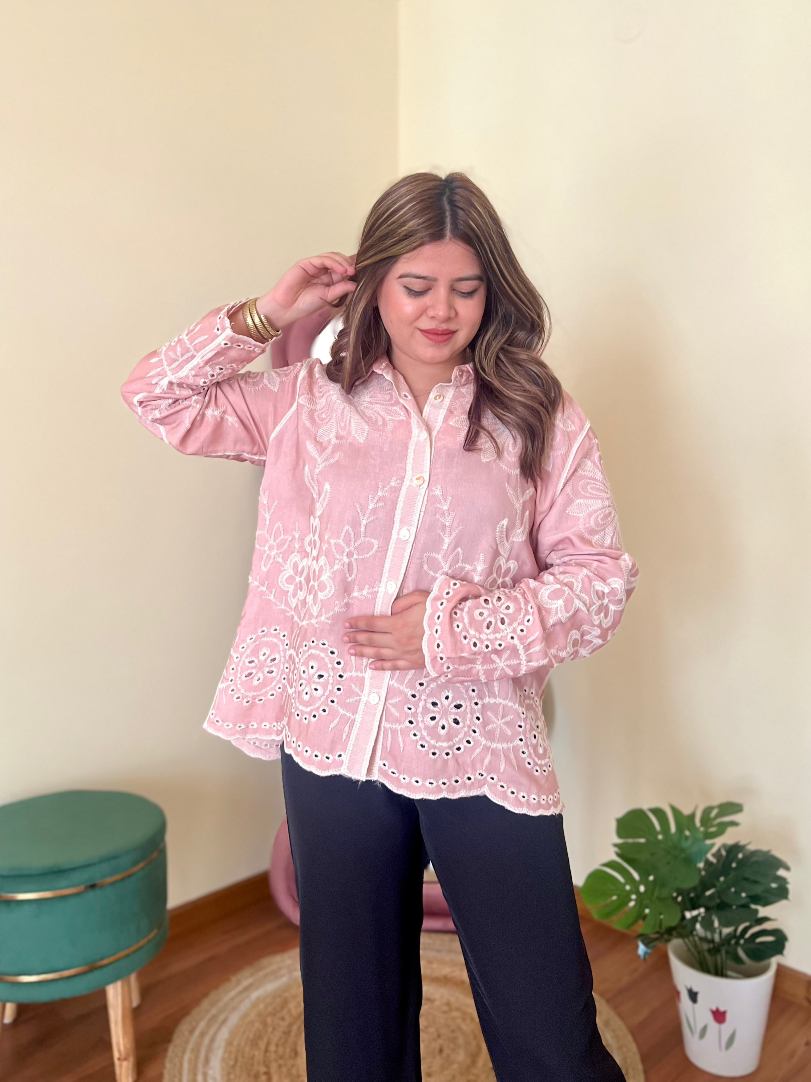 SKYE THREADWORK SHIRT