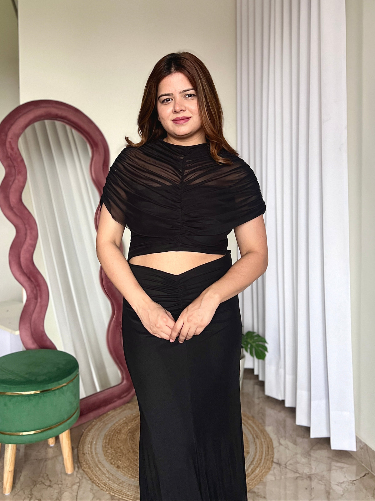 IZA CUTOUT DRESS