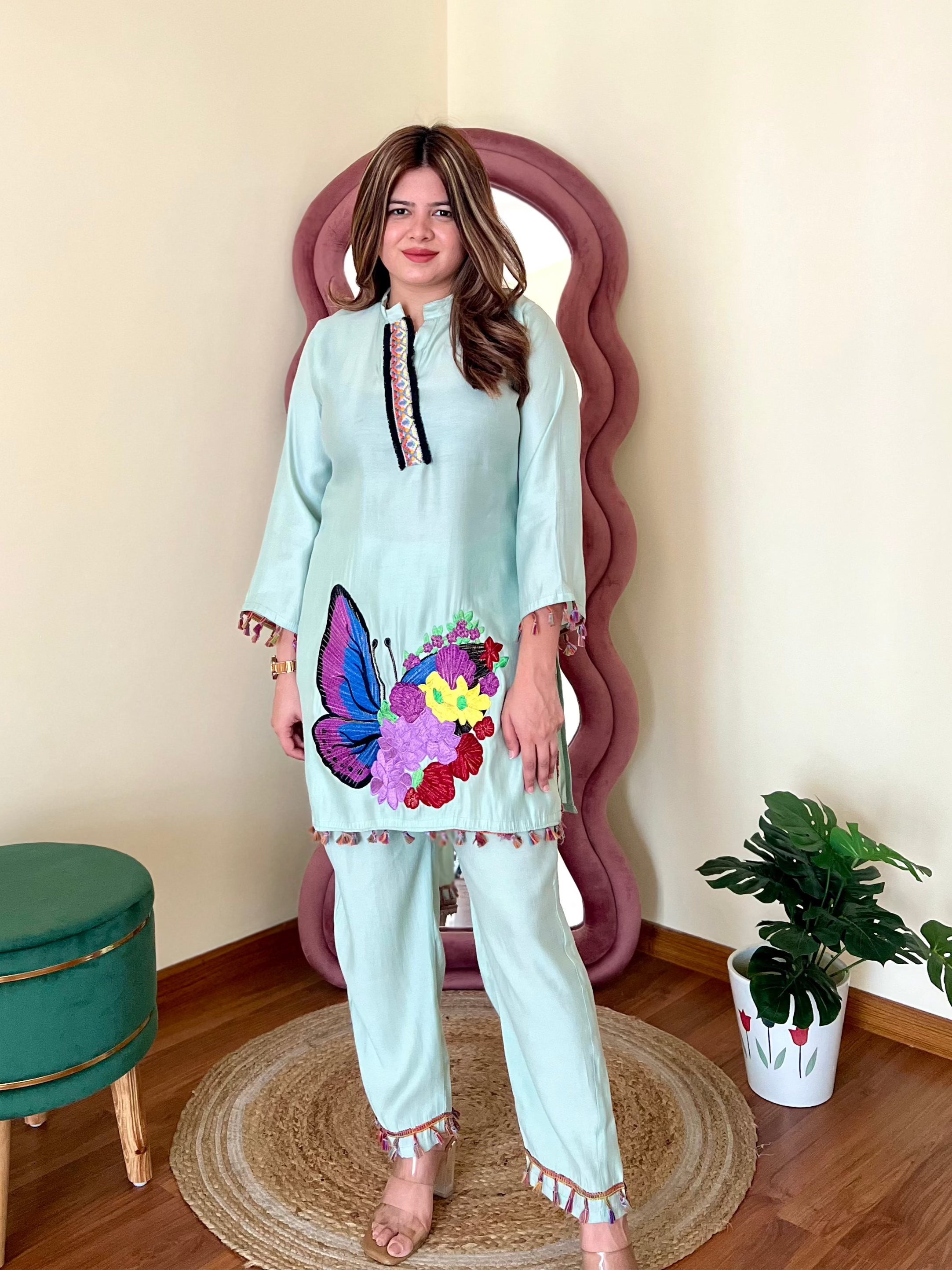 PASTEL GARDENIA COORD SET