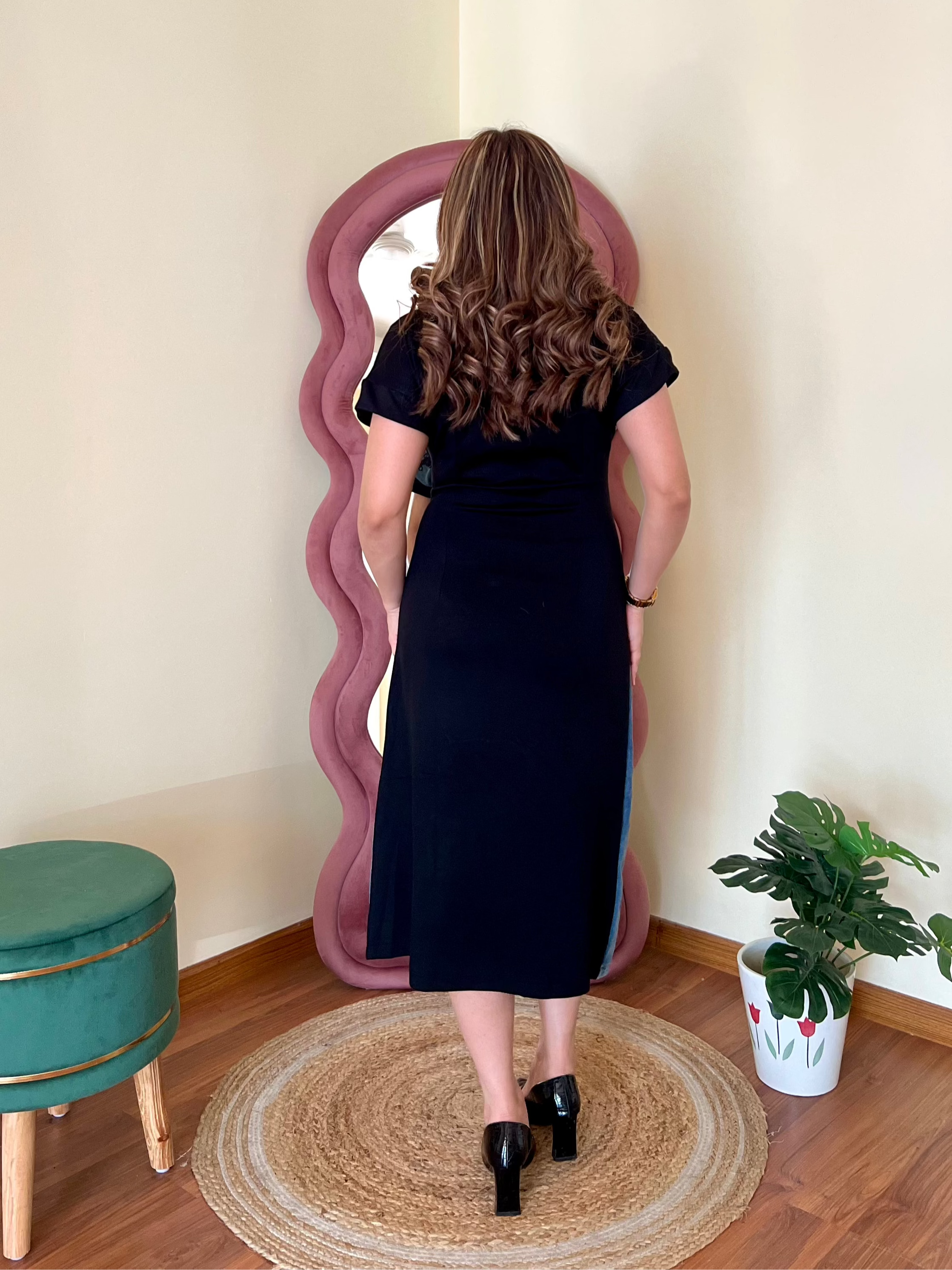 GENIE DENIM DRESS