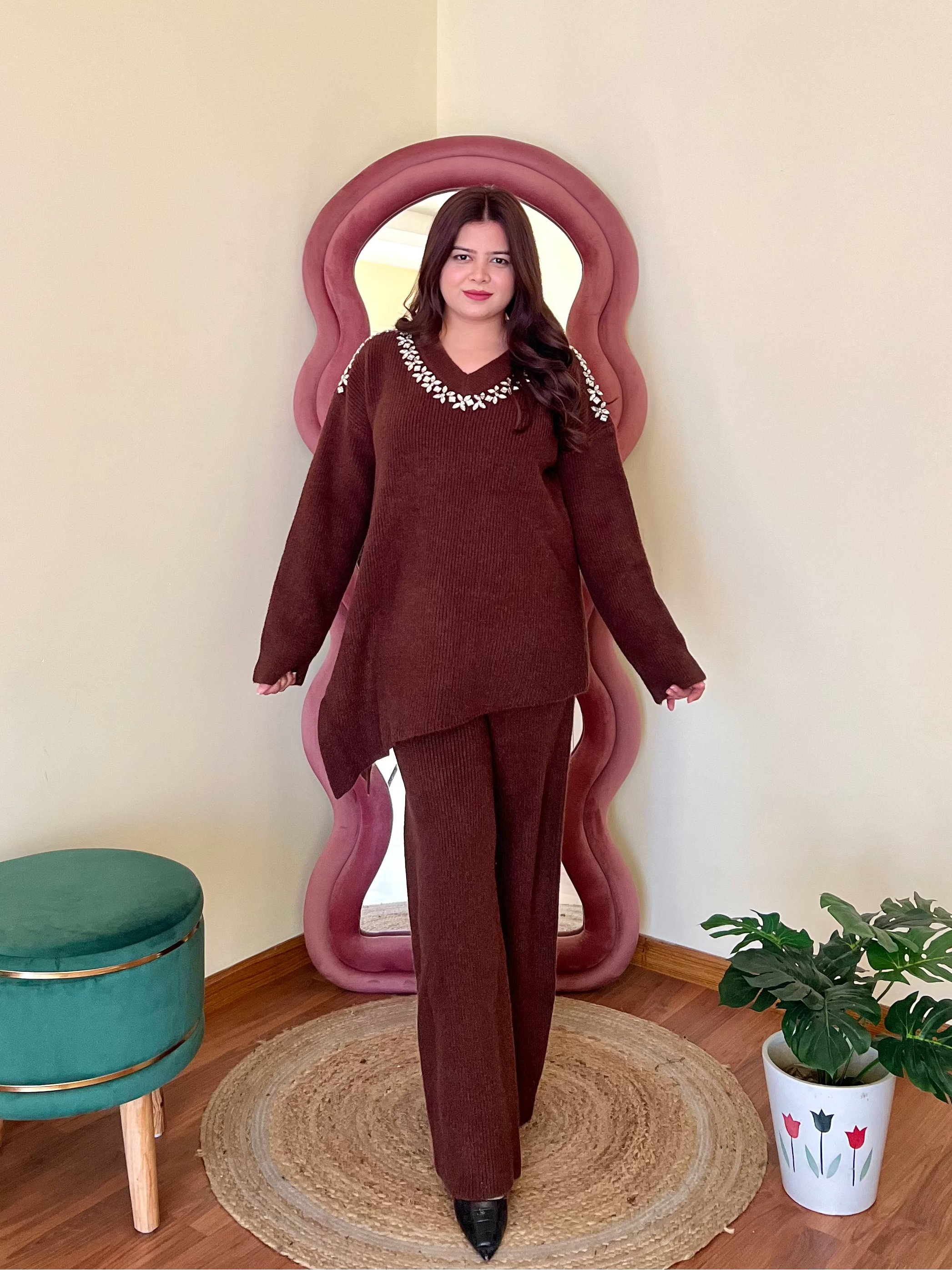 VANESSA EMBELLISHED COORD