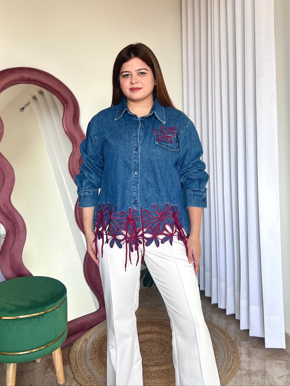ASHLEY DENIM SHIRT