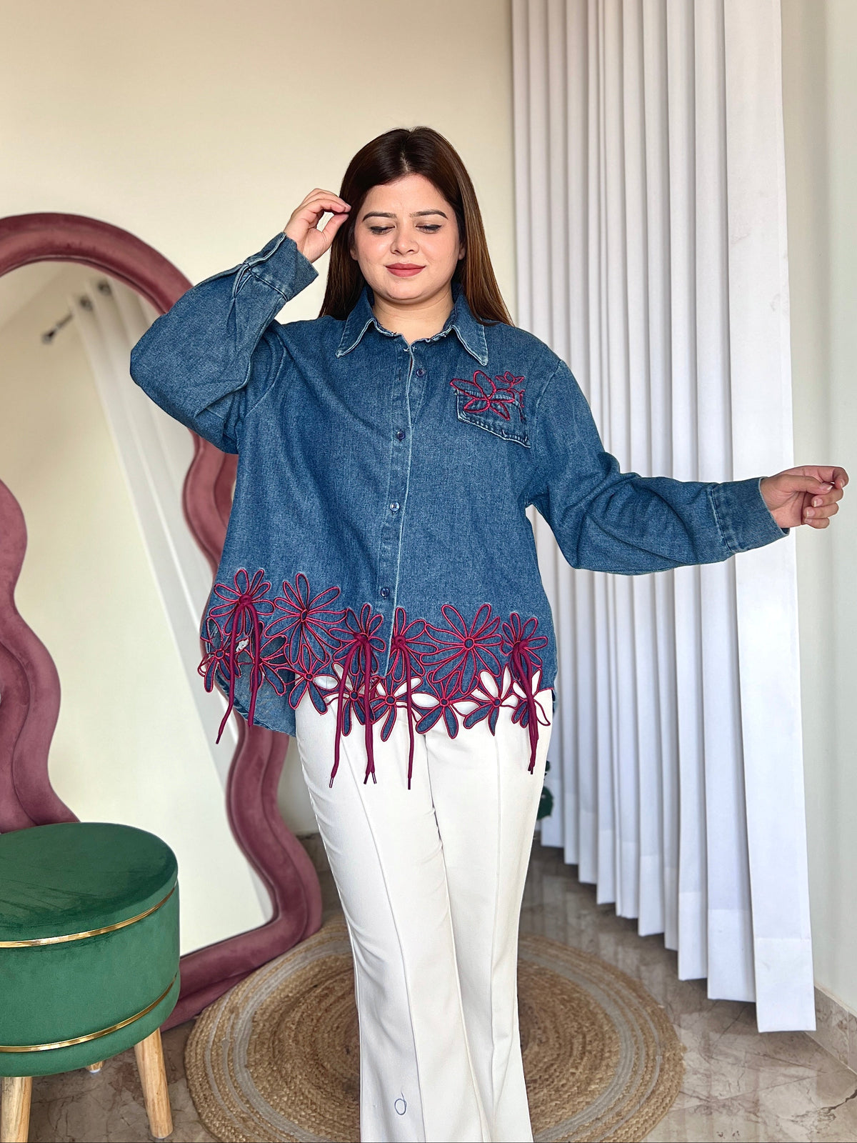 ASHLEY DENIM SHIRT