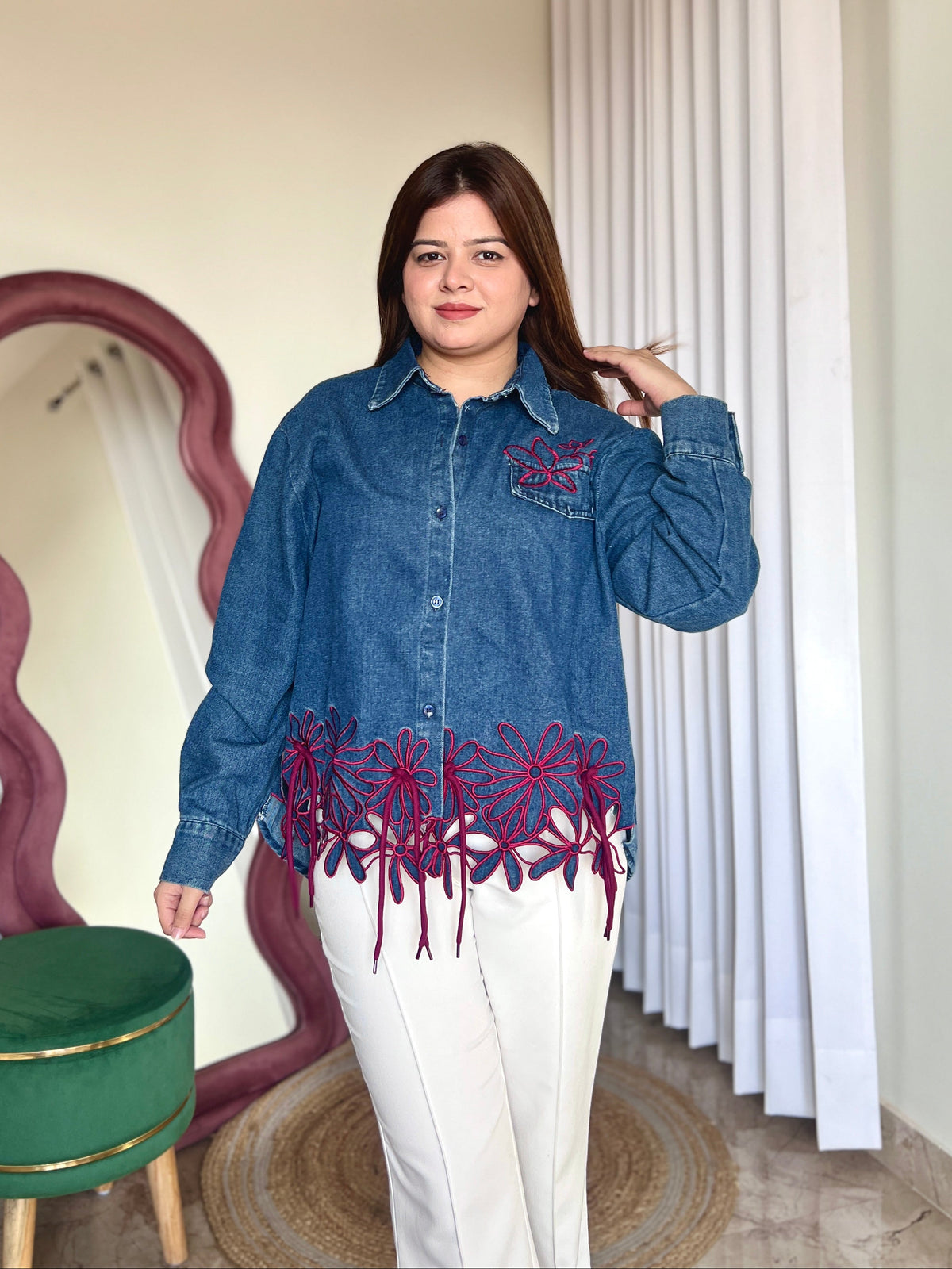 ASHLEY DENIM SHIRT