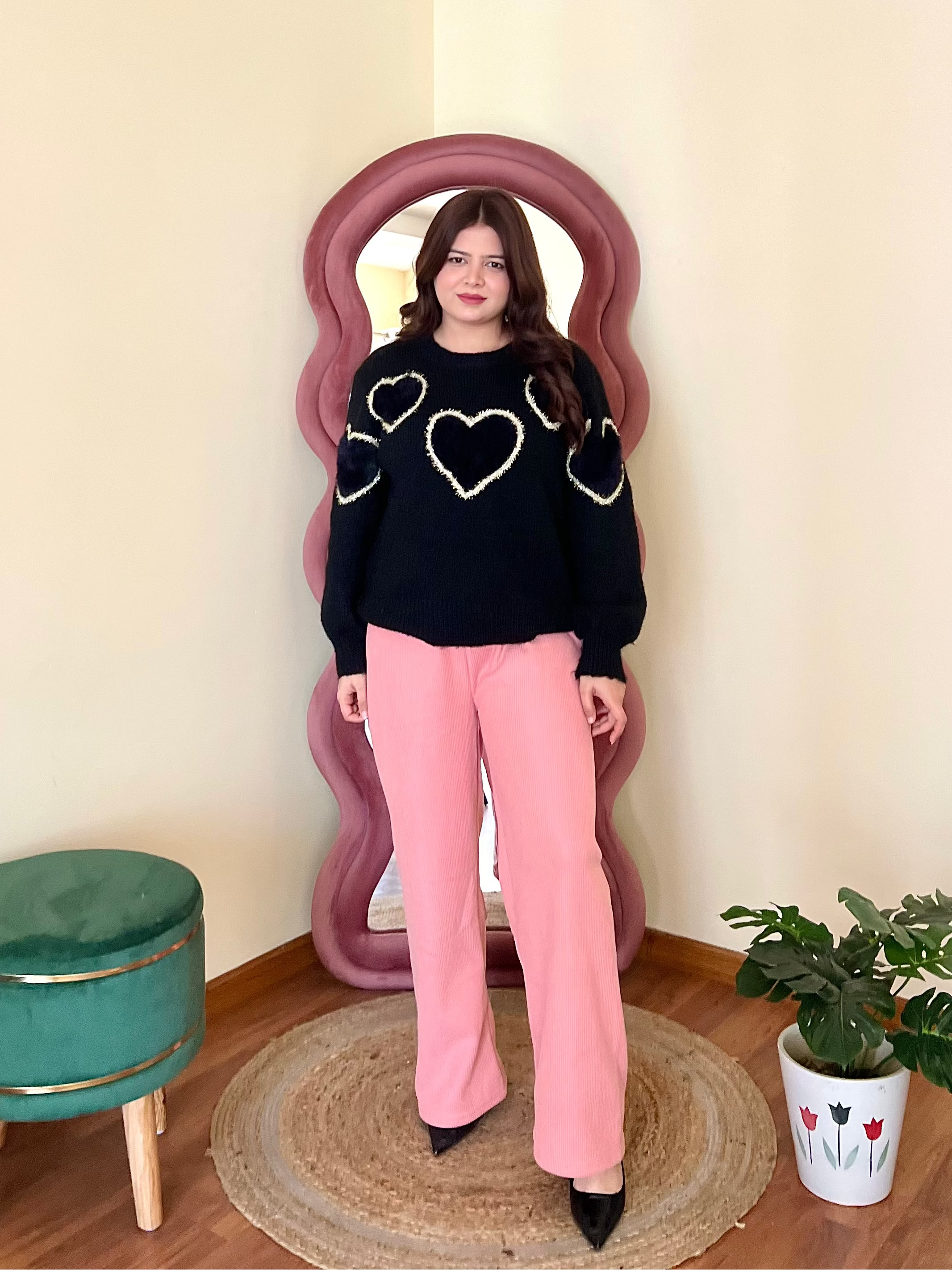 JUNO CORDUROY FLEECE TROUSER