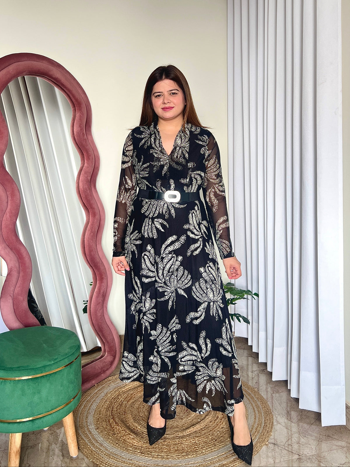 RUSELL BELTED DRESS