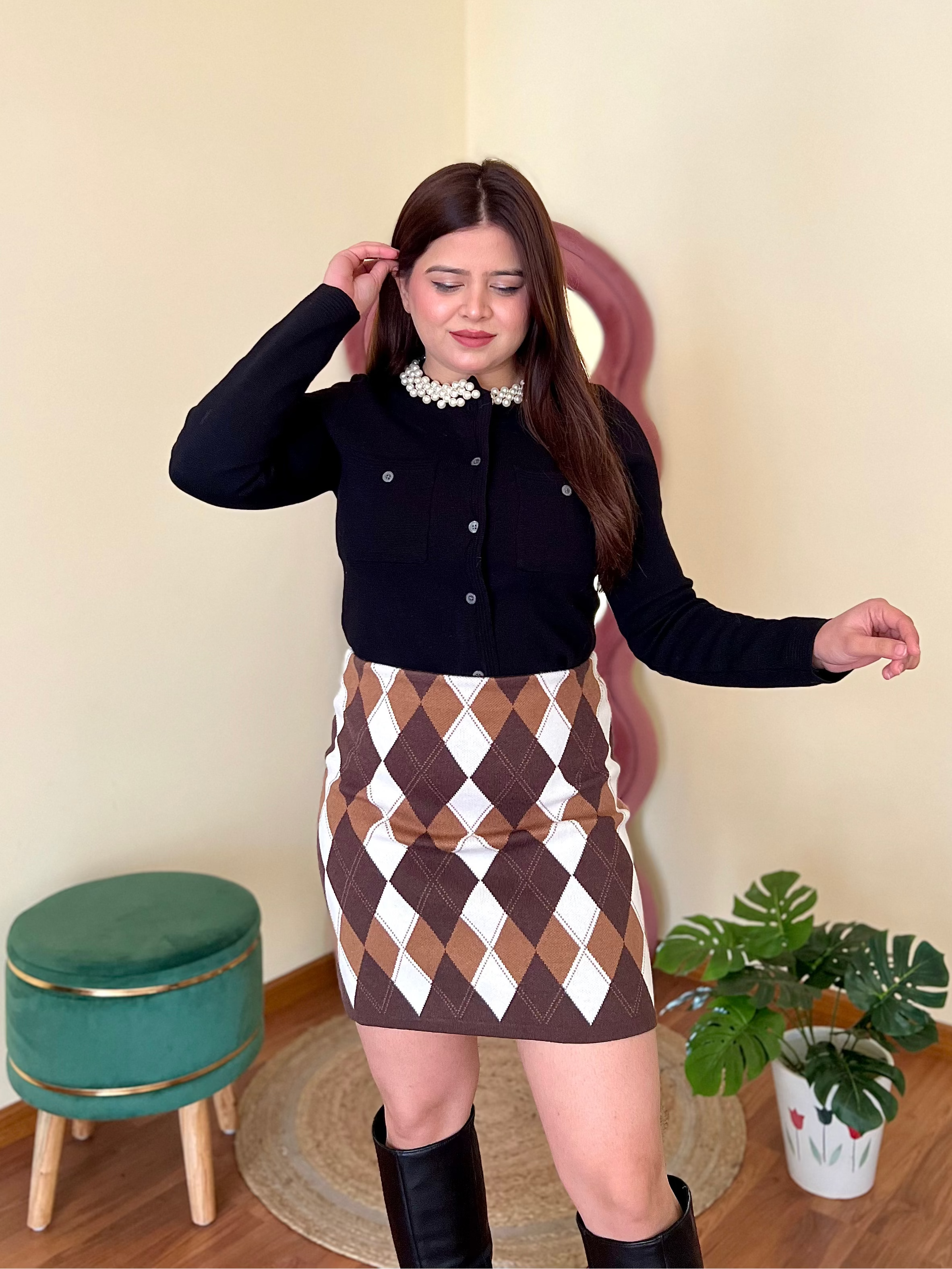 BLAIR WOOLEN SKIRT