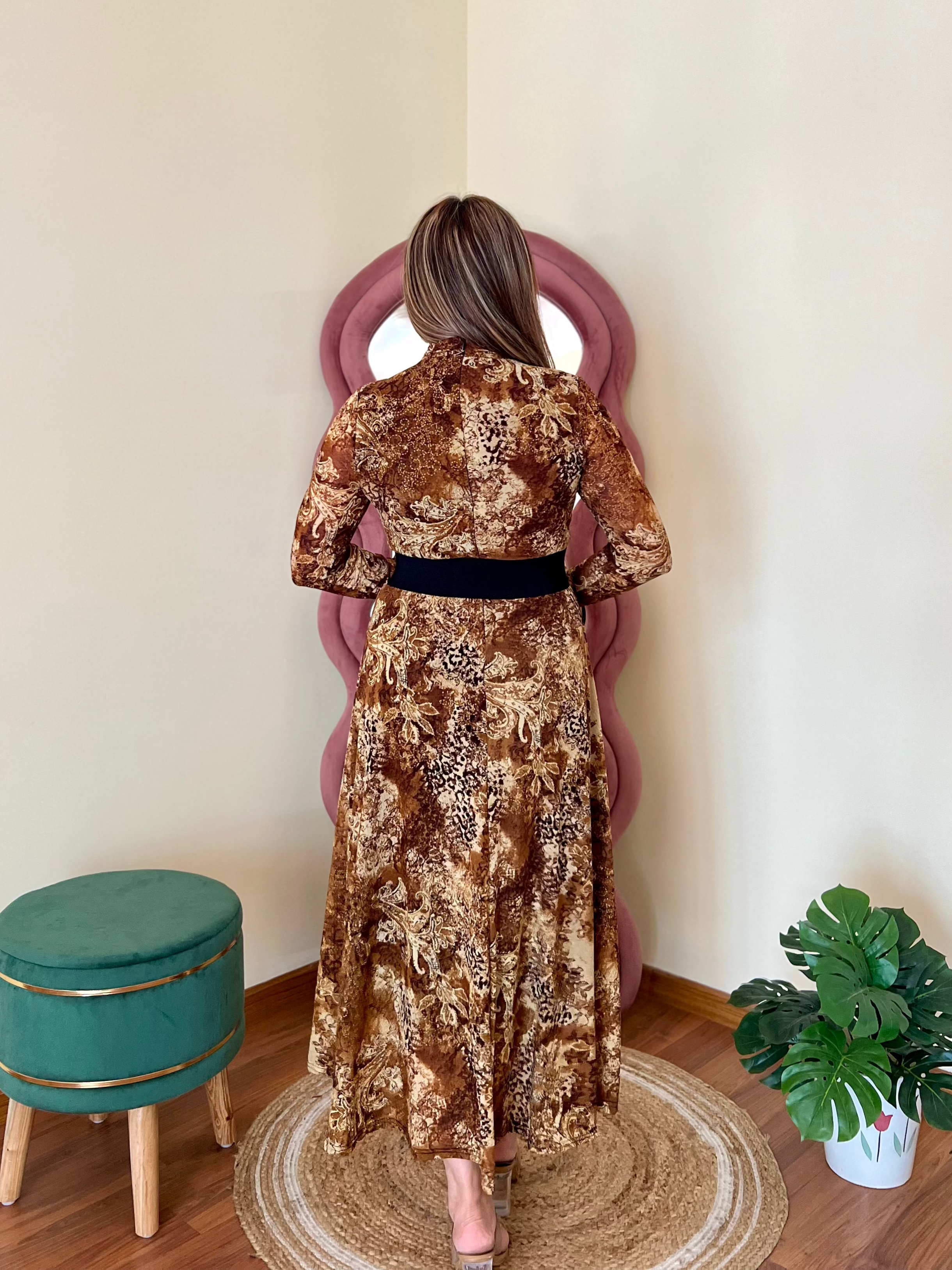 ROMA BELTED DRESS
