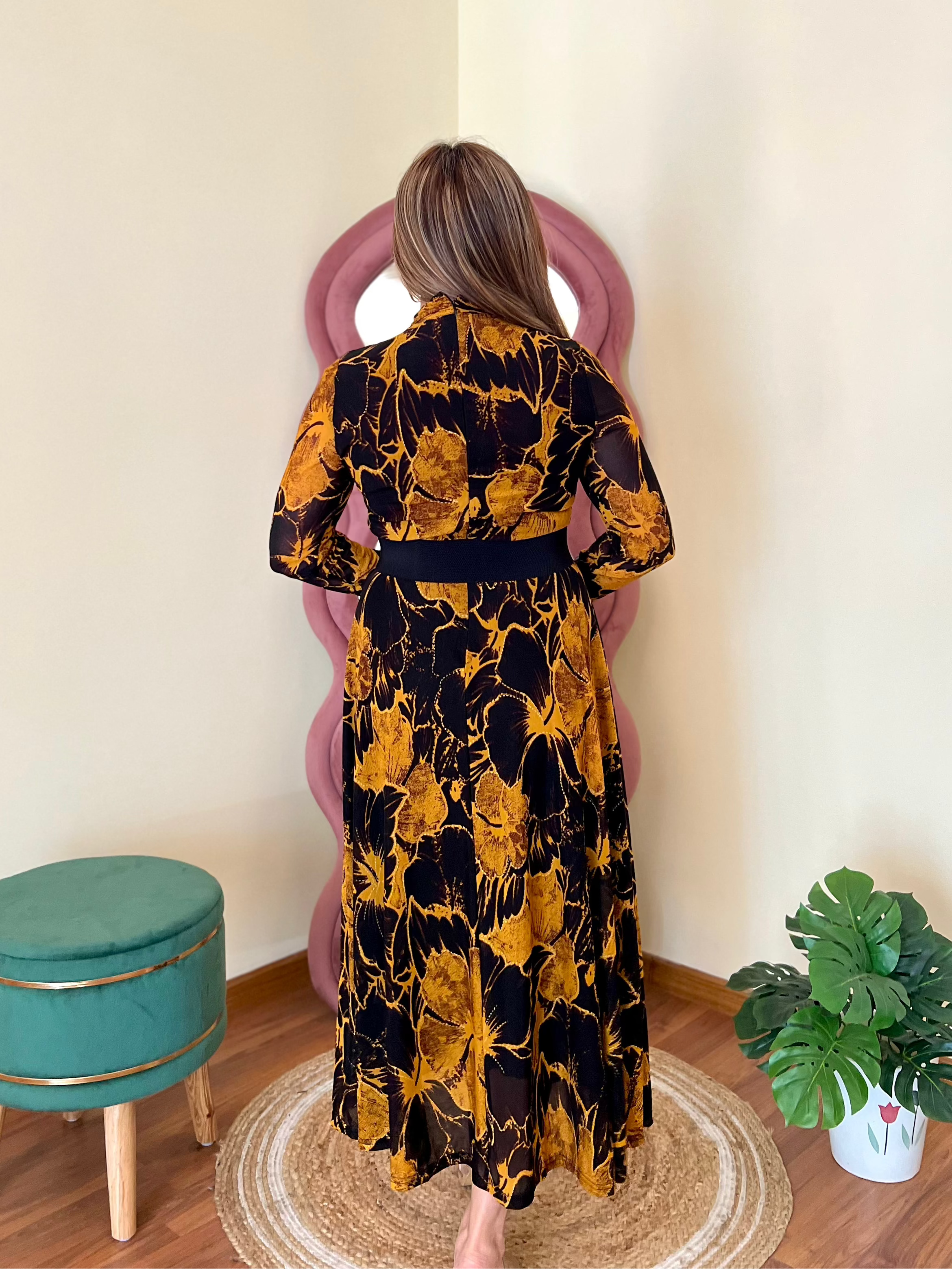 ROMA BELTED DRESS