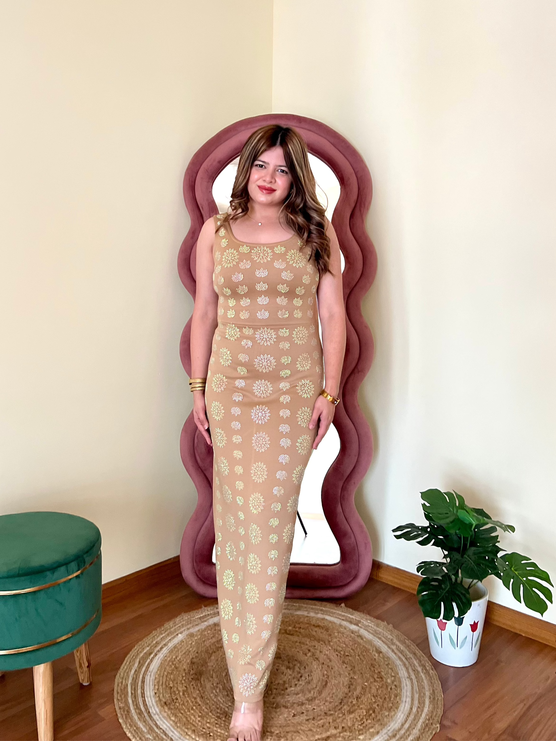 BRONTE DIAMOND BODYCON DRESS