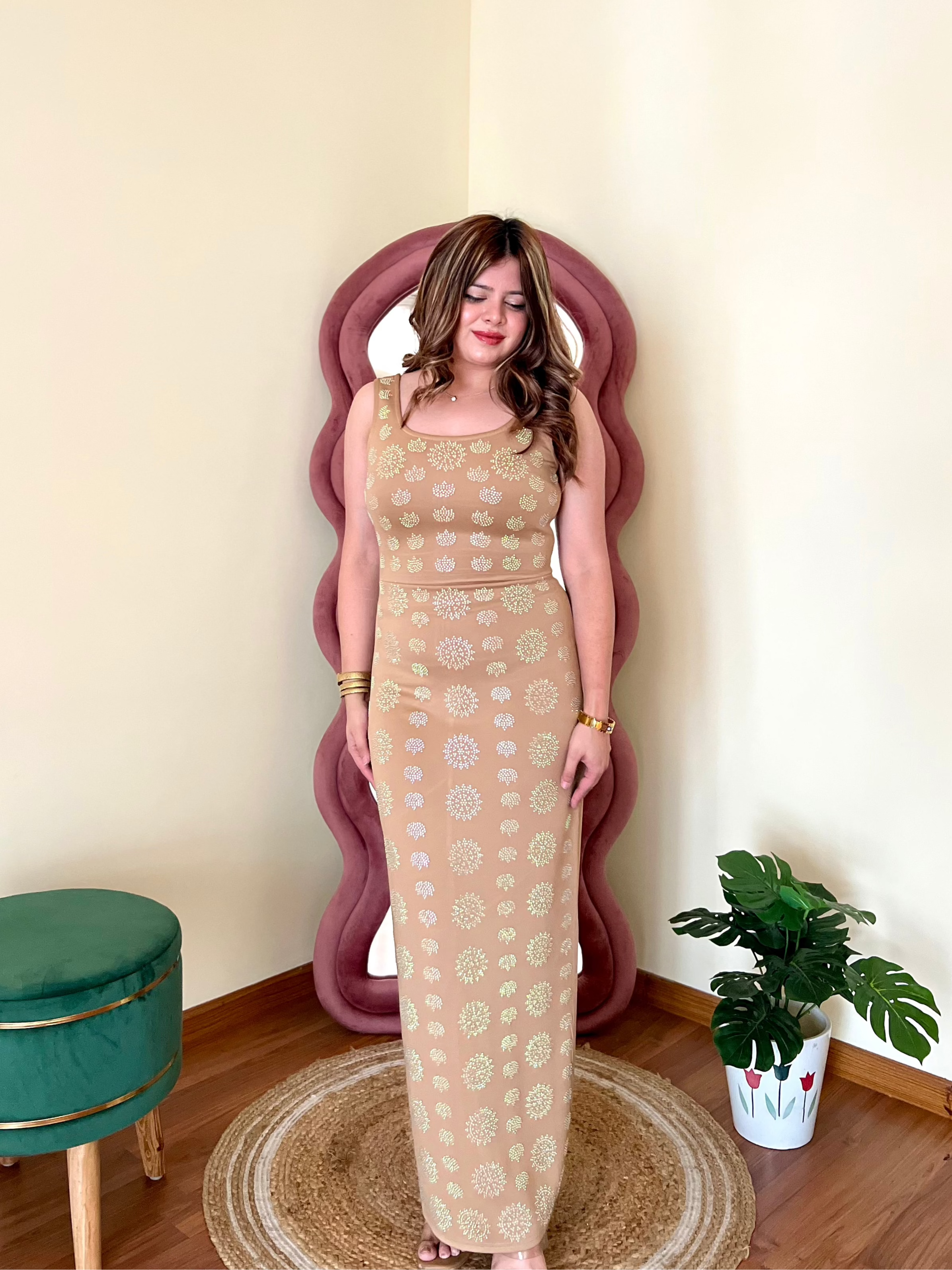 BRONTE DIAMOND BODYCON DRESS