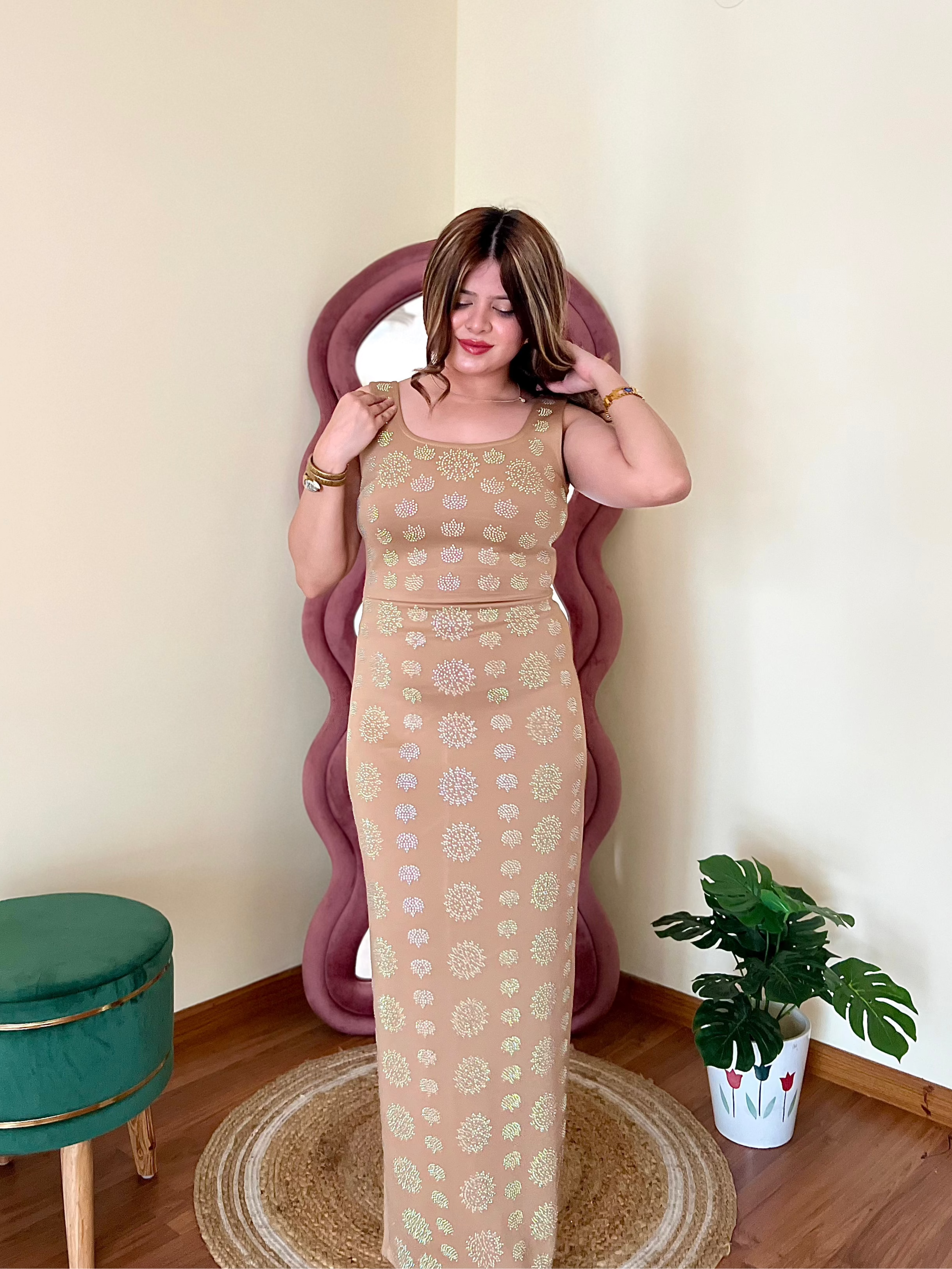 BRONTE DIAMOND BODYCON DRESS