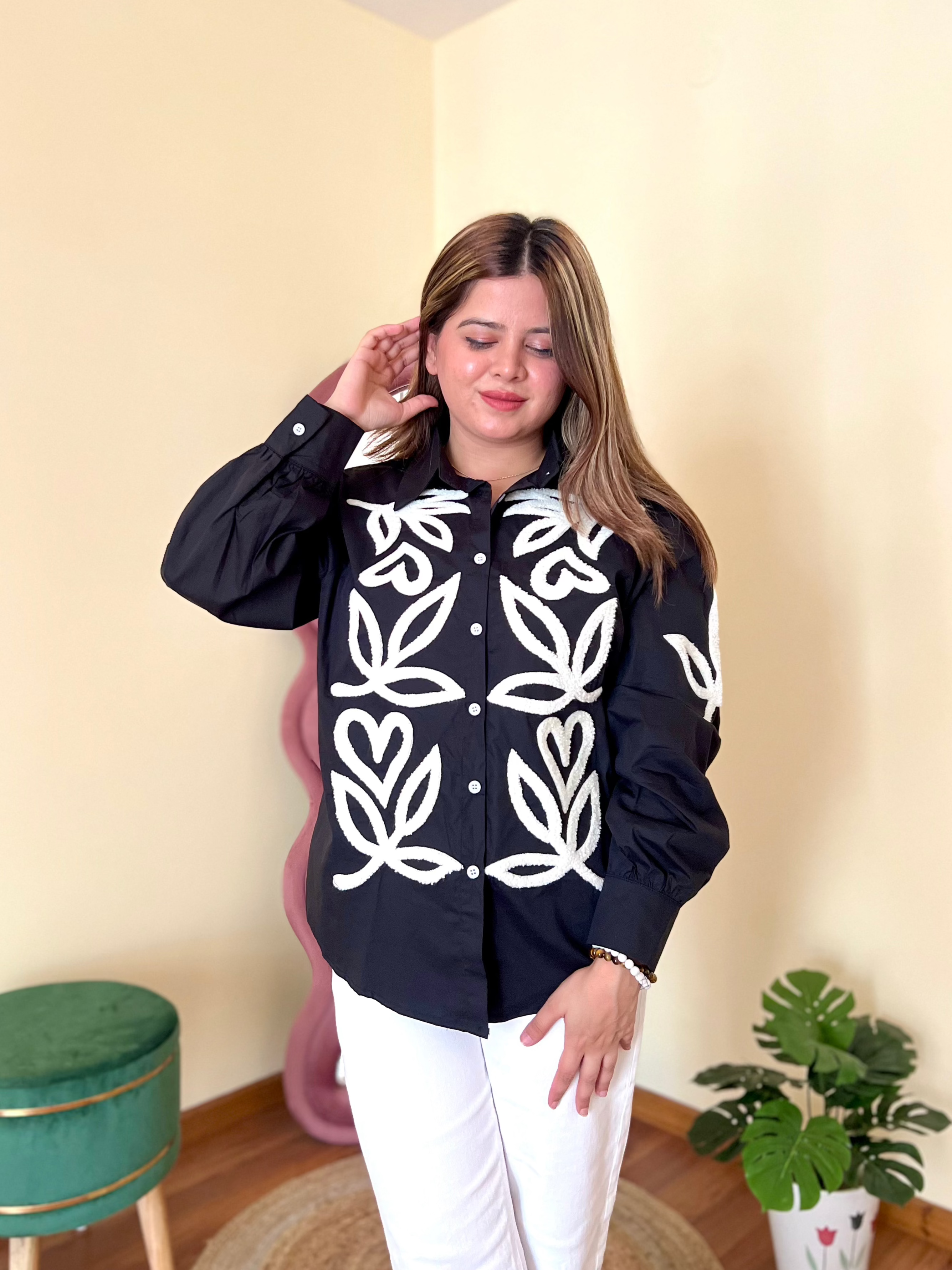 CANDY EMBROIDERED SHIRTS