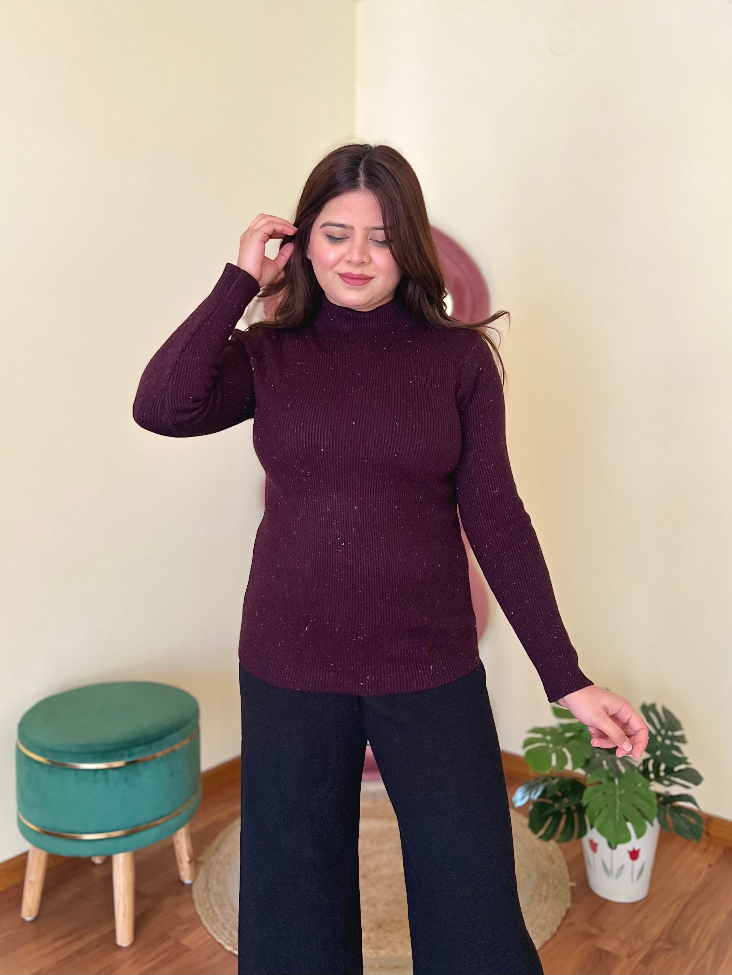 HAZEL HIGH NECK