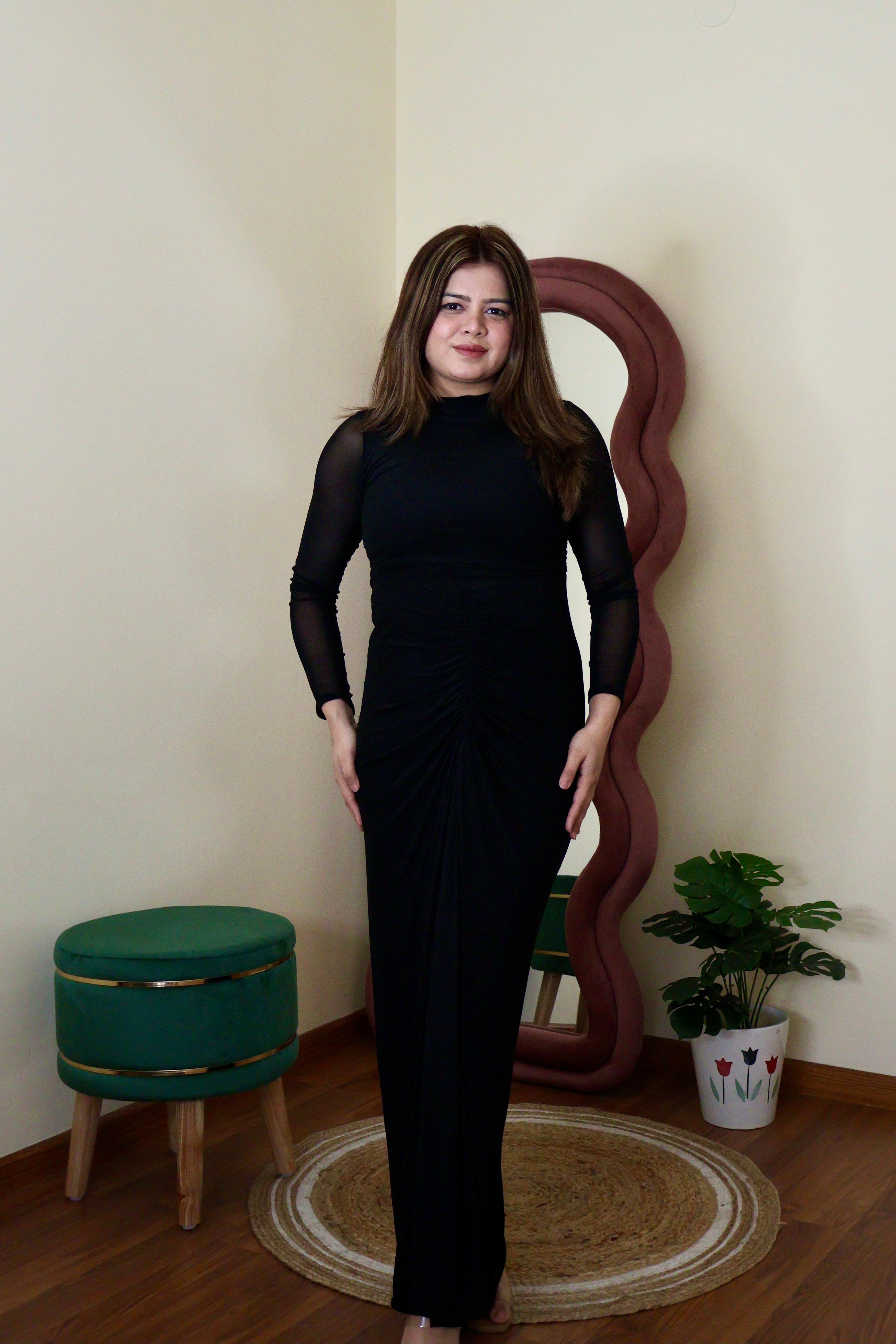 SABRINA POWERNET DRESS
