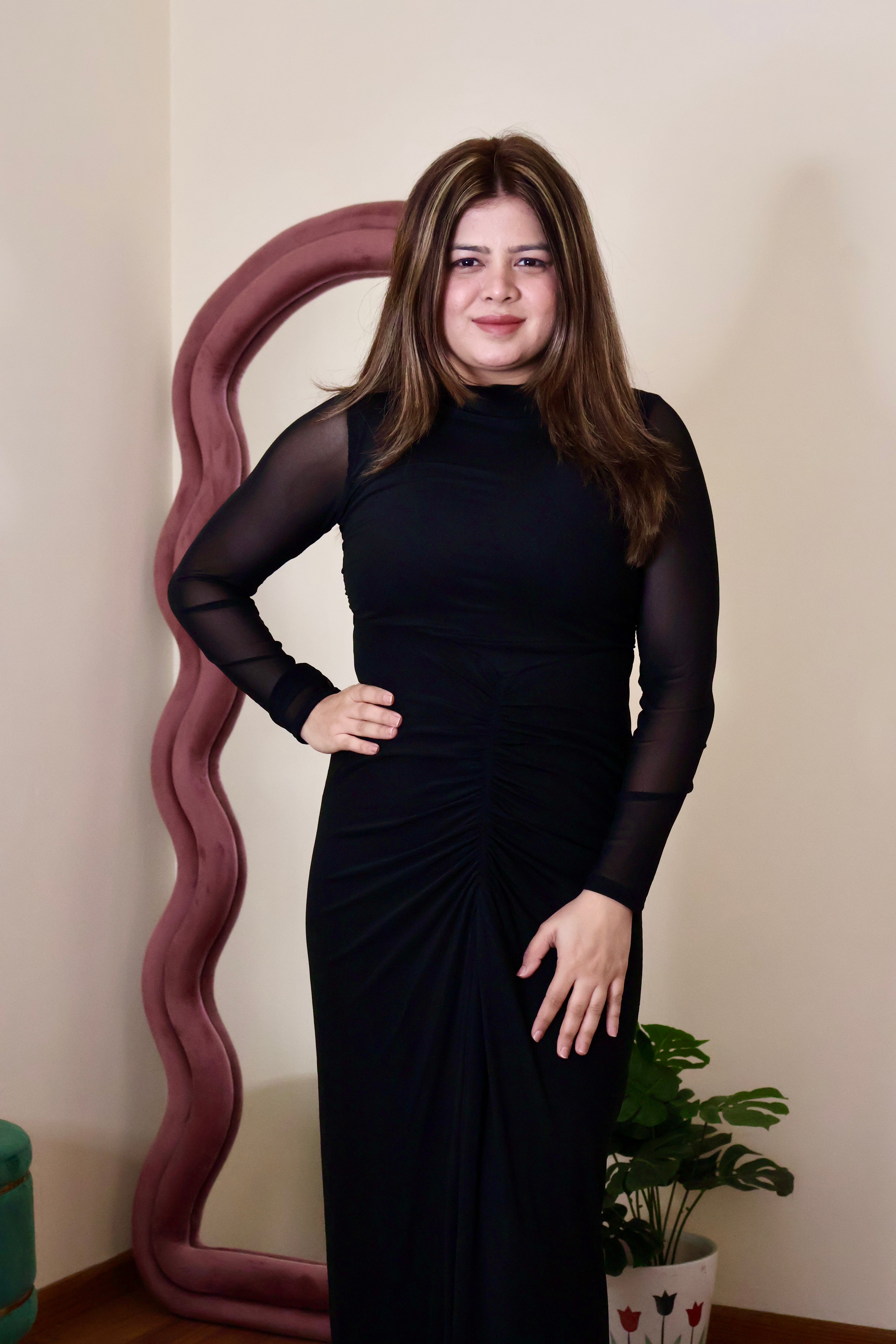 SABRINA POWERNET DRESS