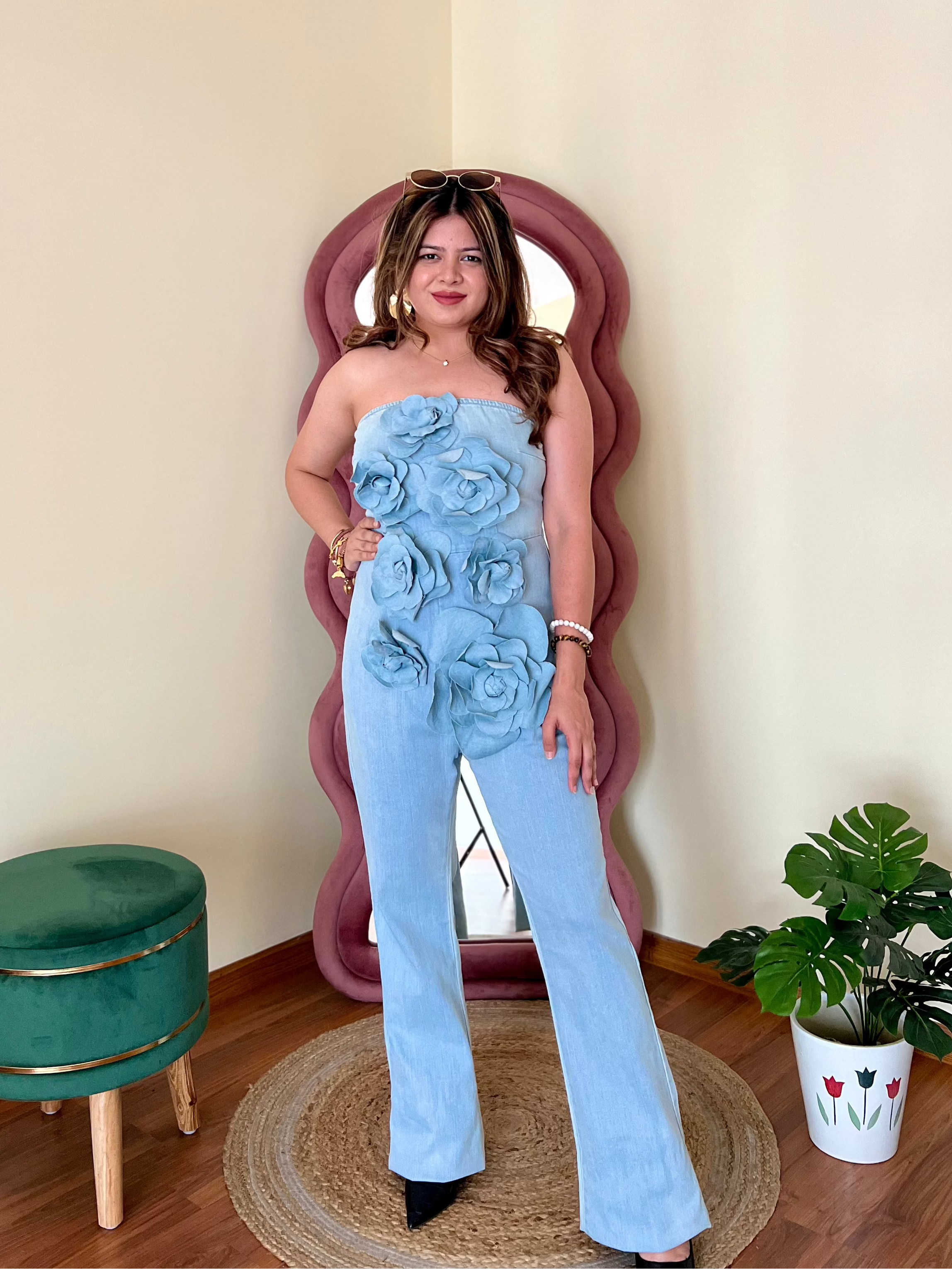 VENICE DENIM JUMPSUIT