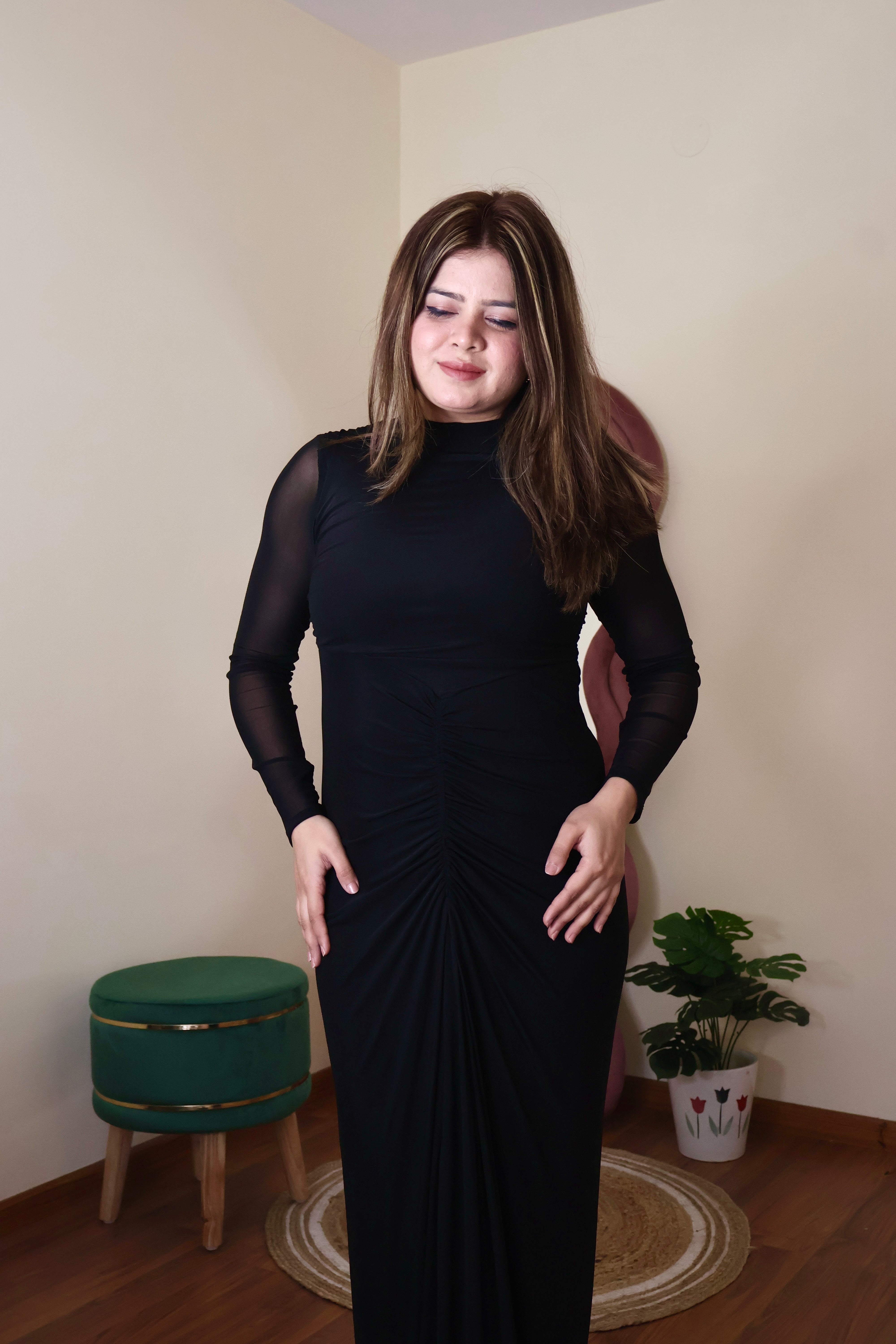 SABRINA POWERNET DRESS
