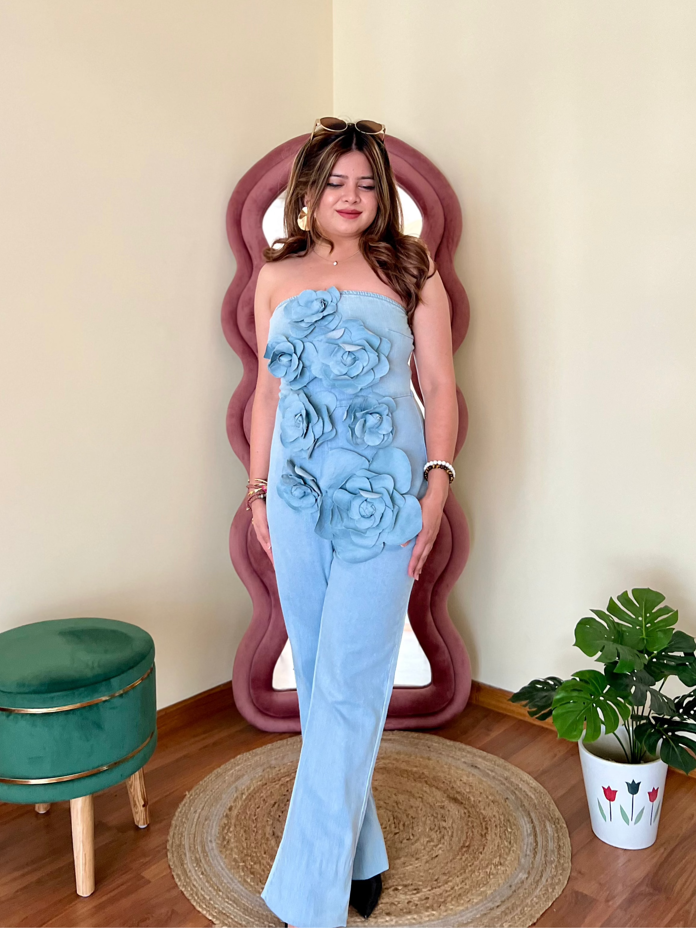 VENICE DENIM JUMPSUIT