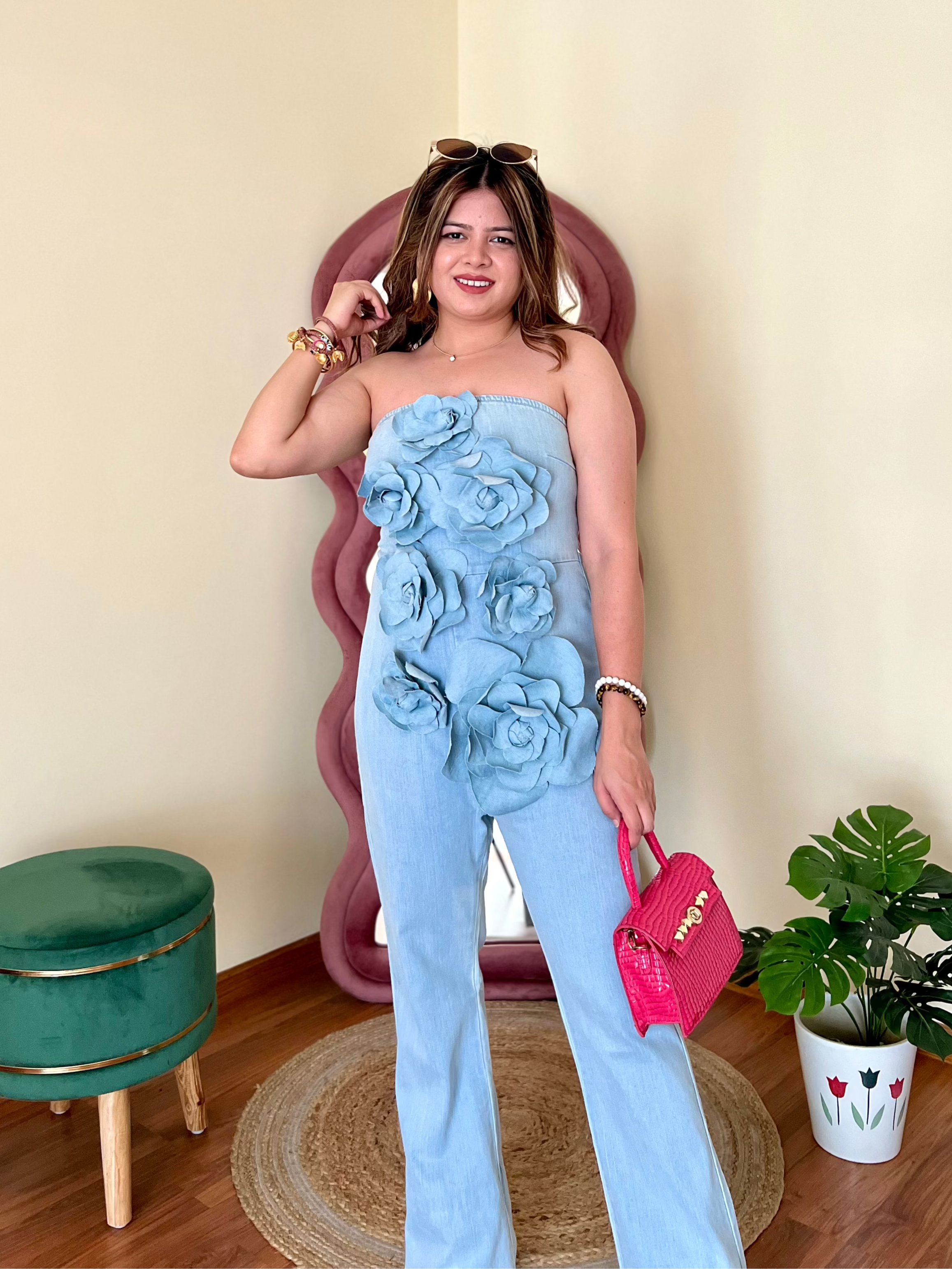 VENICE DENIM JUMPSUIT