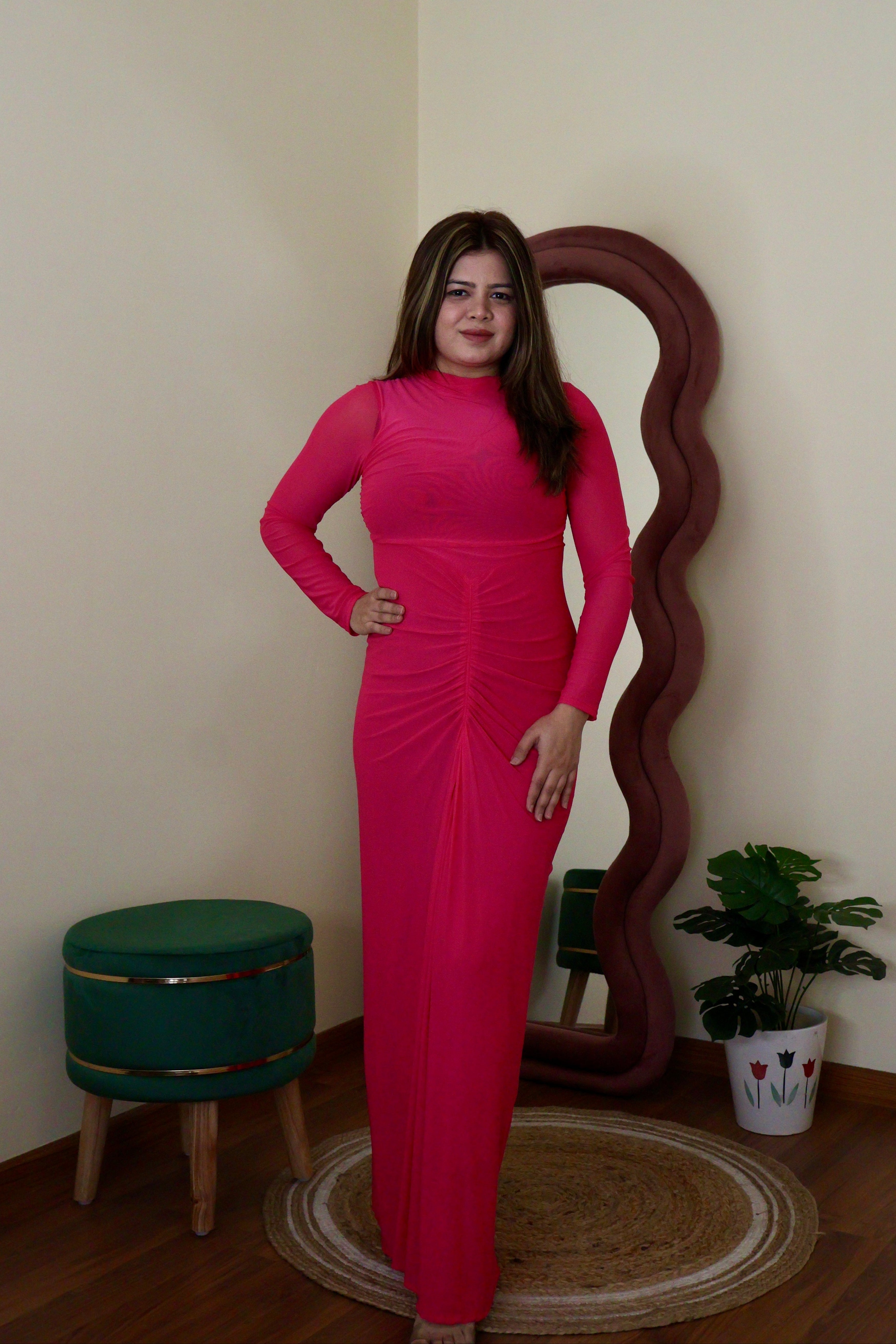 SABRINA POWERNET DRESS