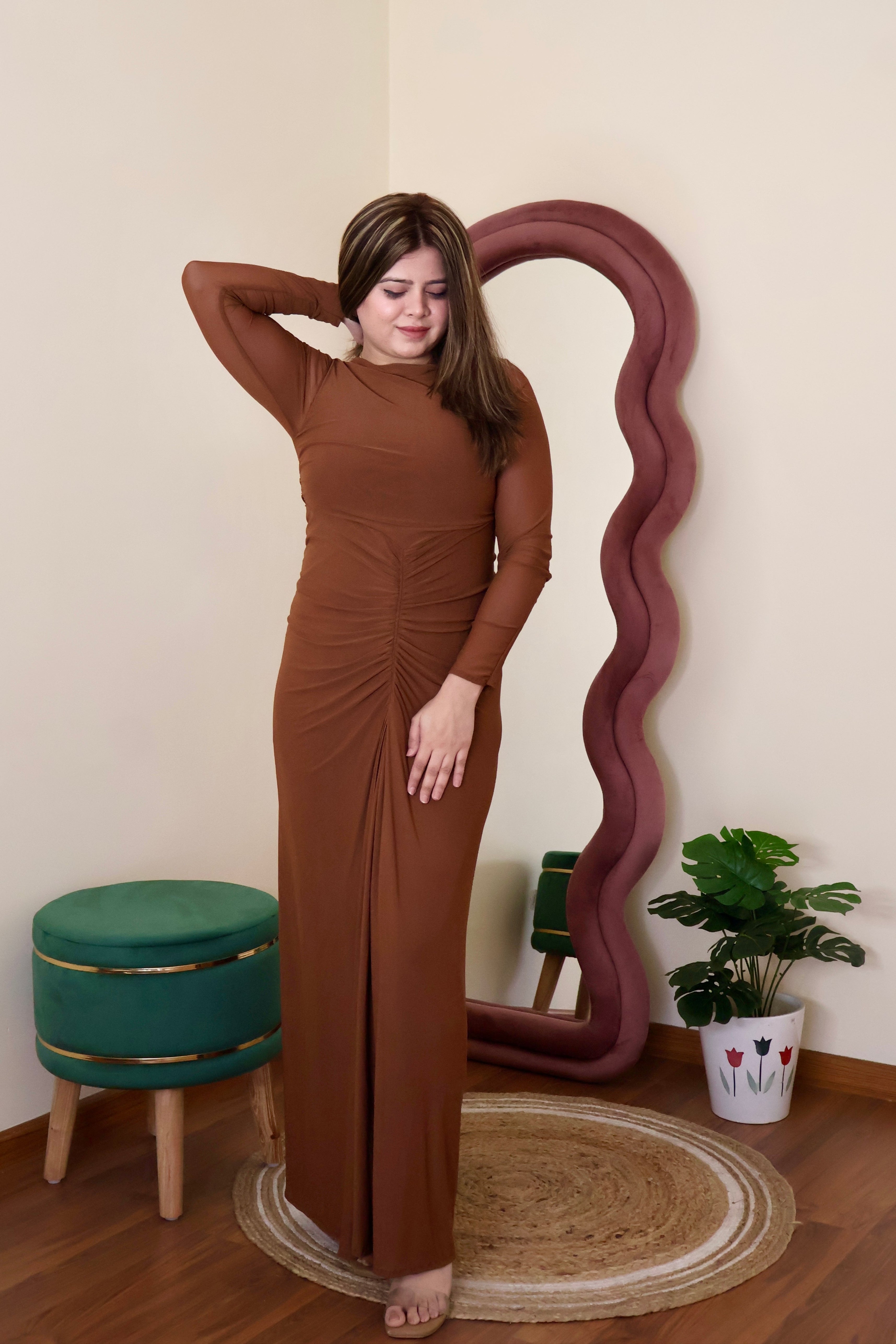 SABRINA POWERNET DRESS