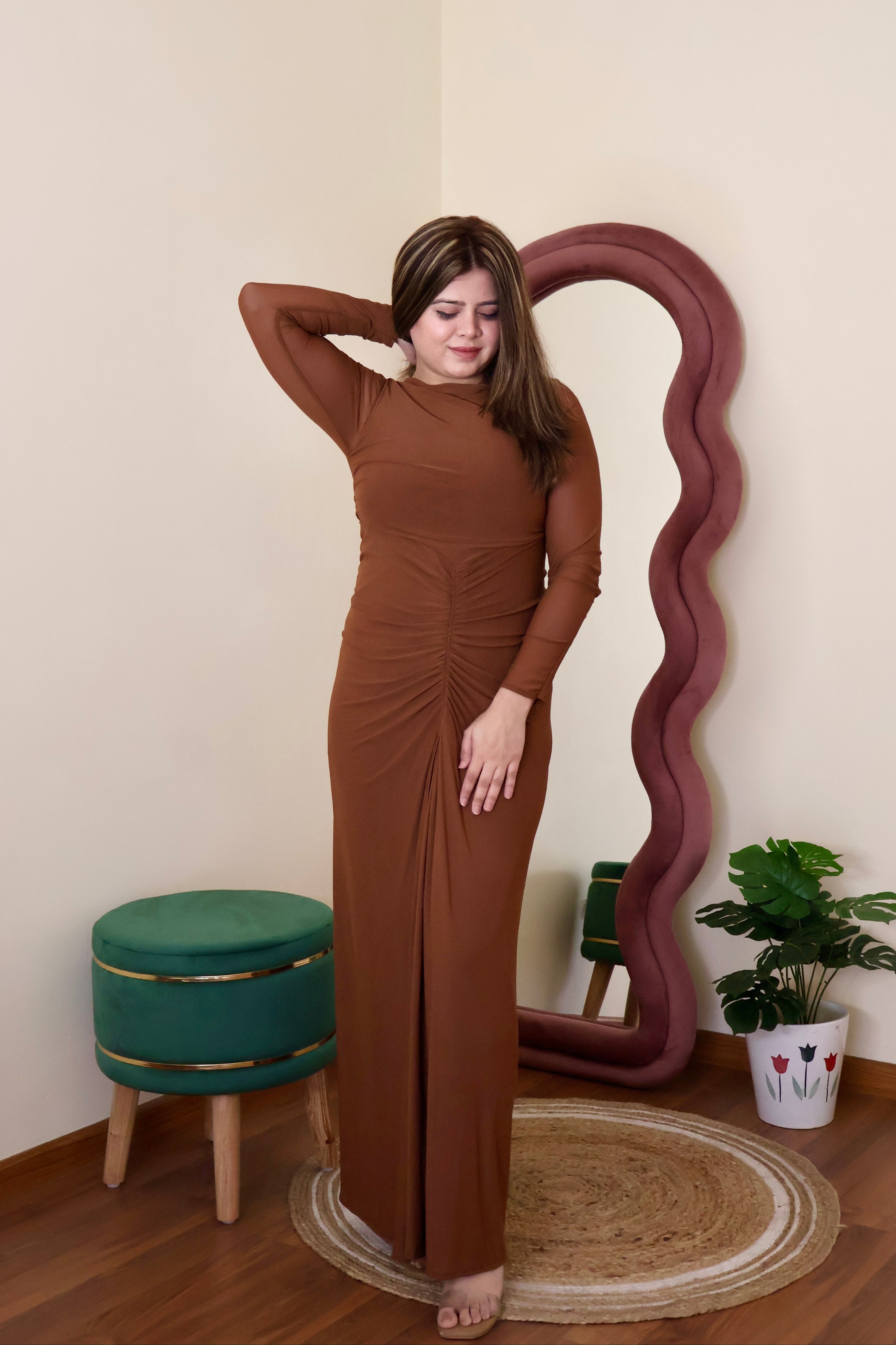 SABRINA POWERNET DRESS