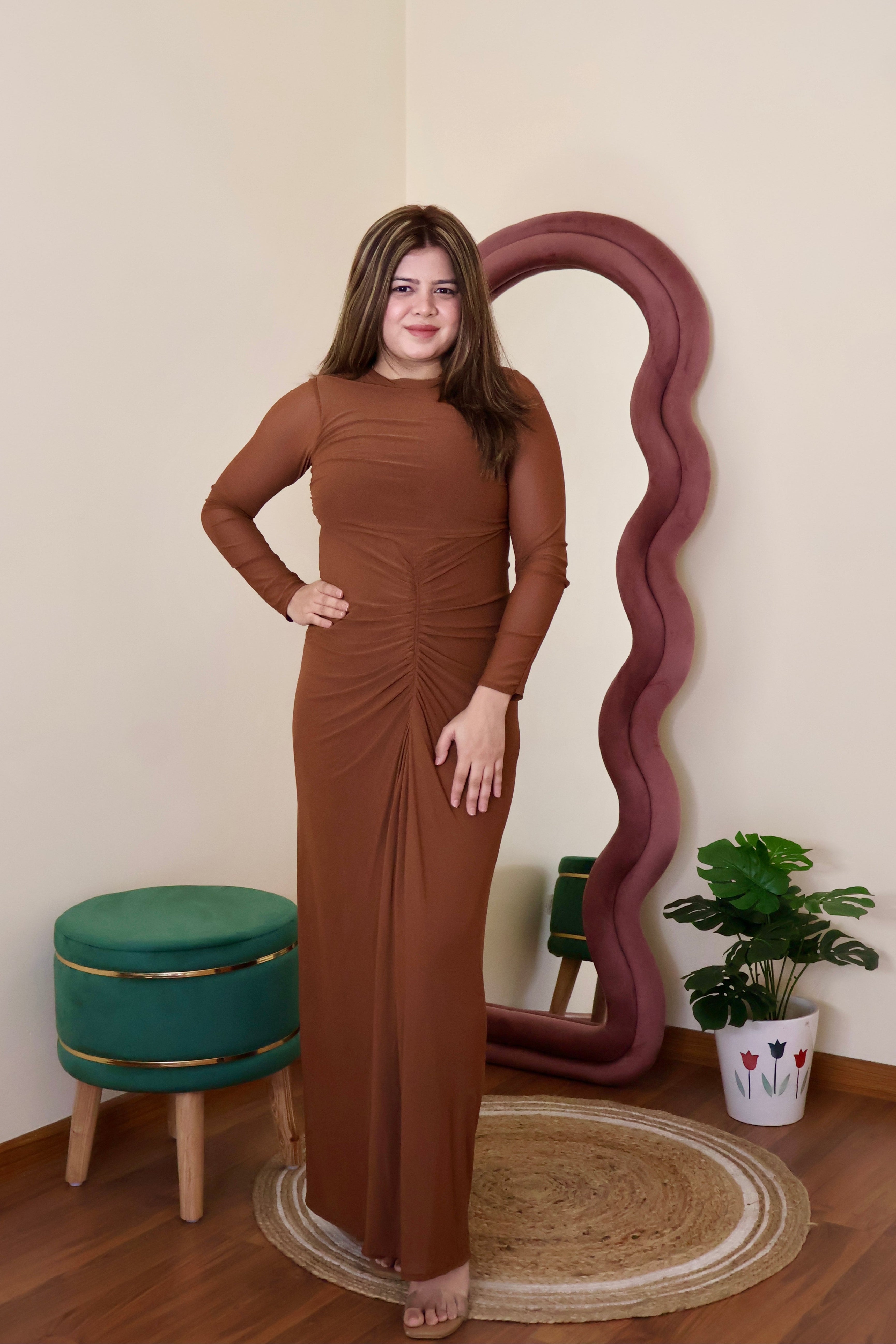 SABRINA POWERNET DRESS