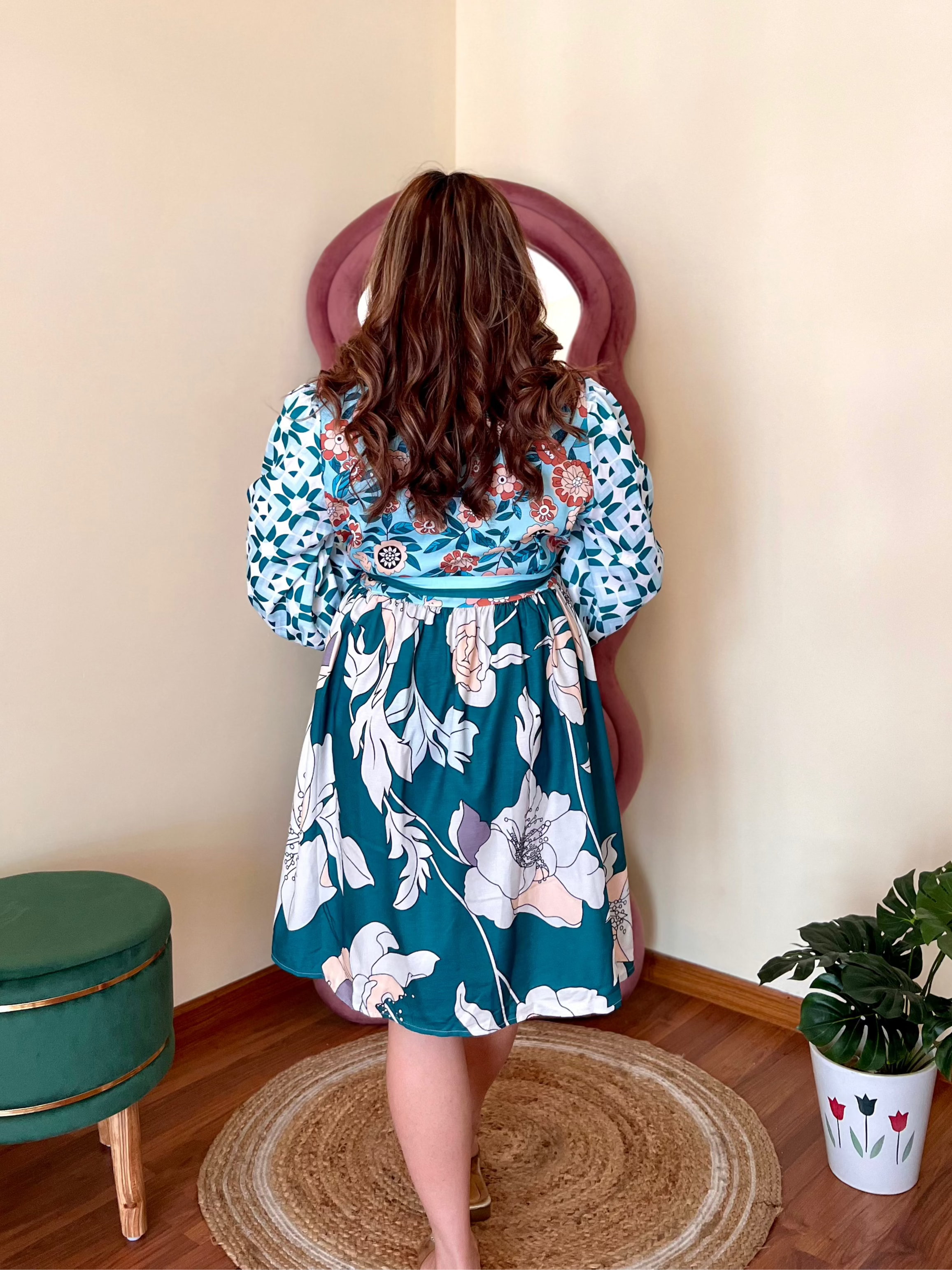 ORCHARD FLORAL DRESS