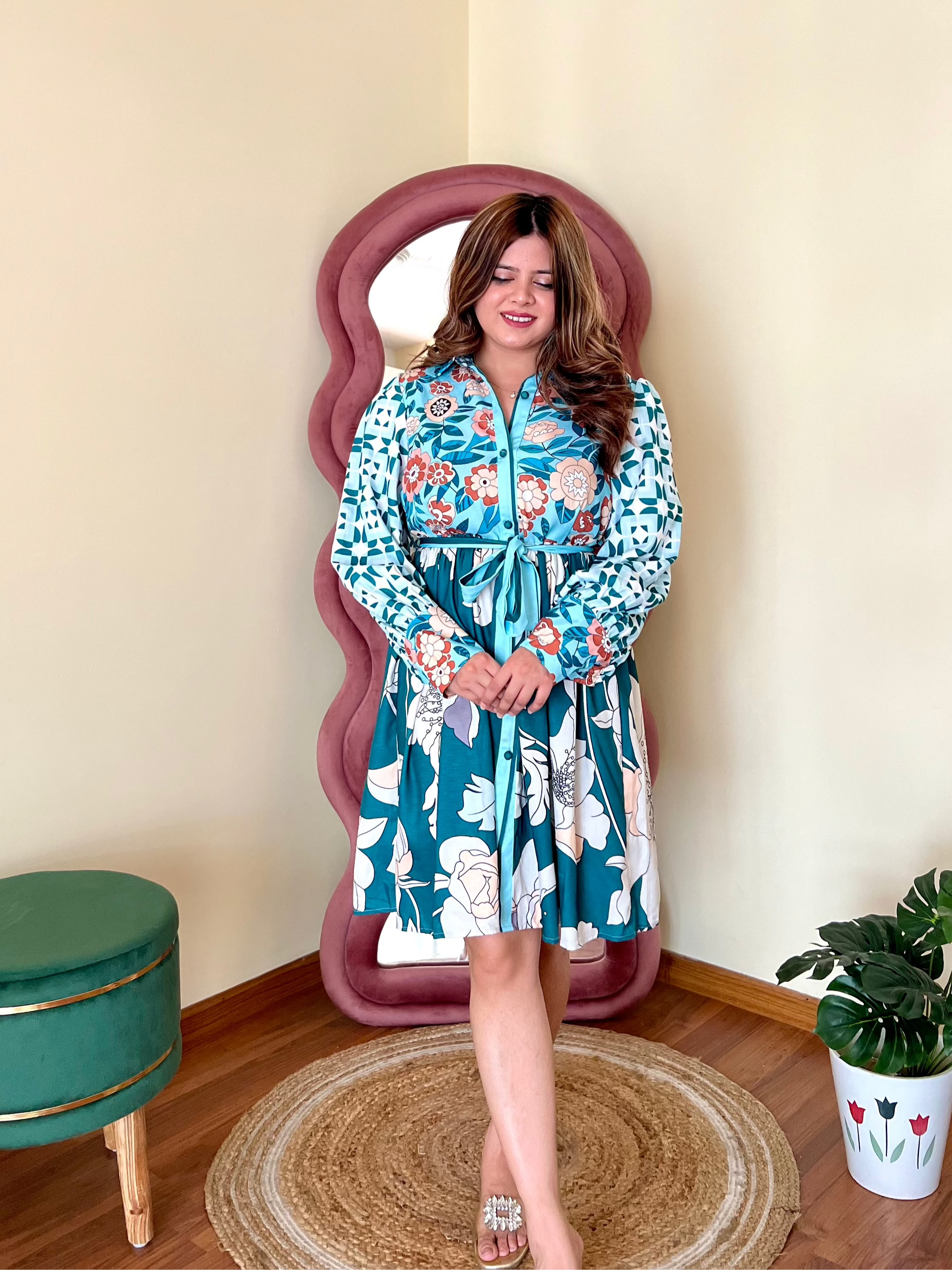 ORCHARD FLORAL DRESS