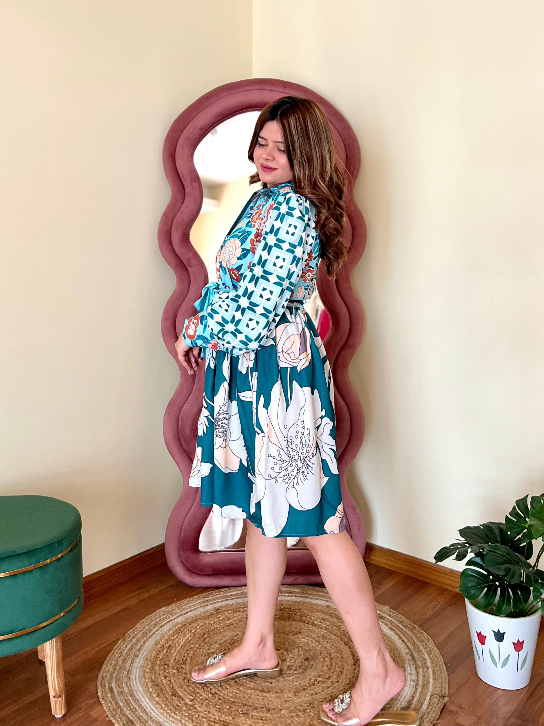 ORCHARD FLORAL DRESS