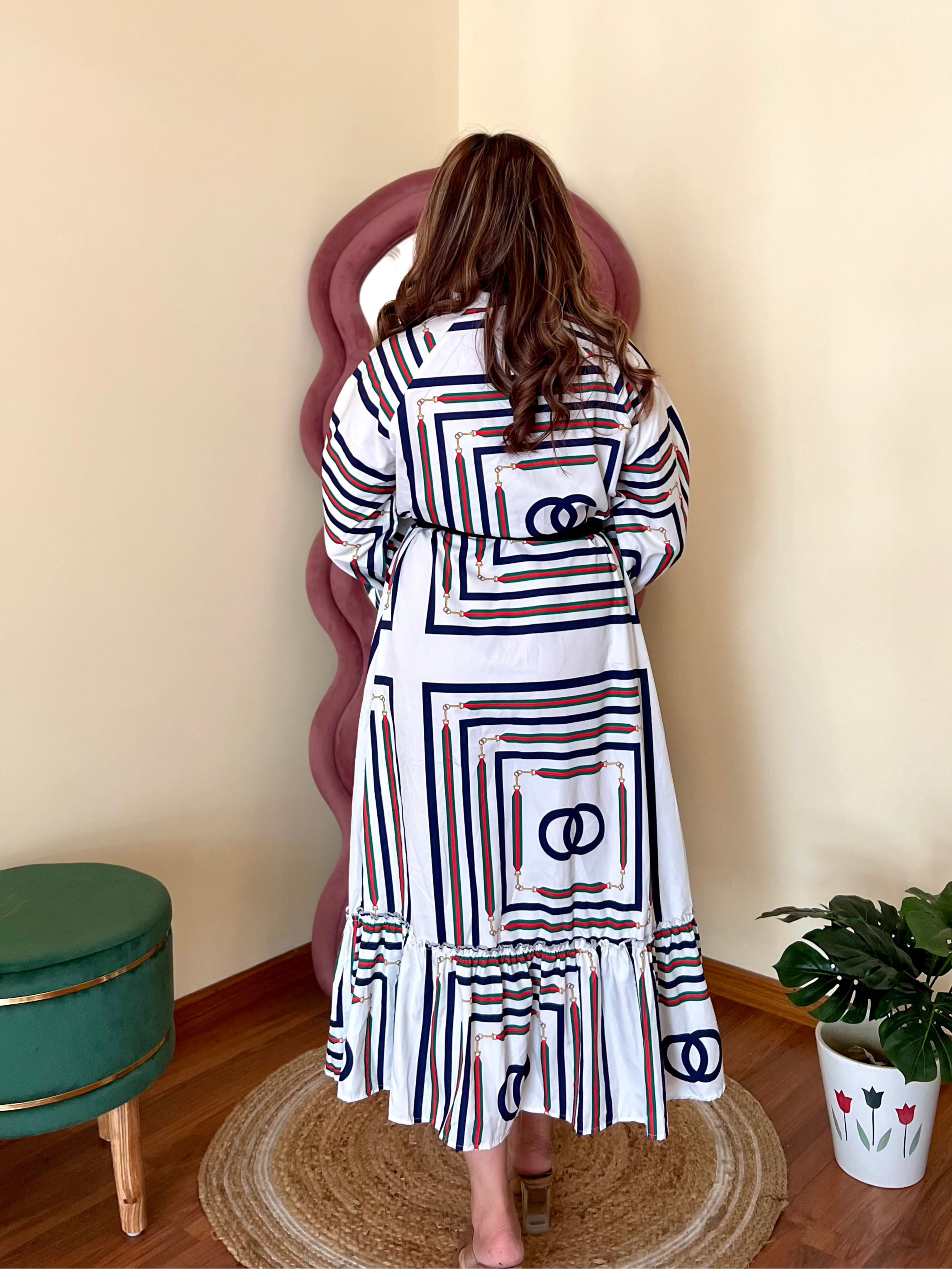 GAYLORD PRINTED DRESS