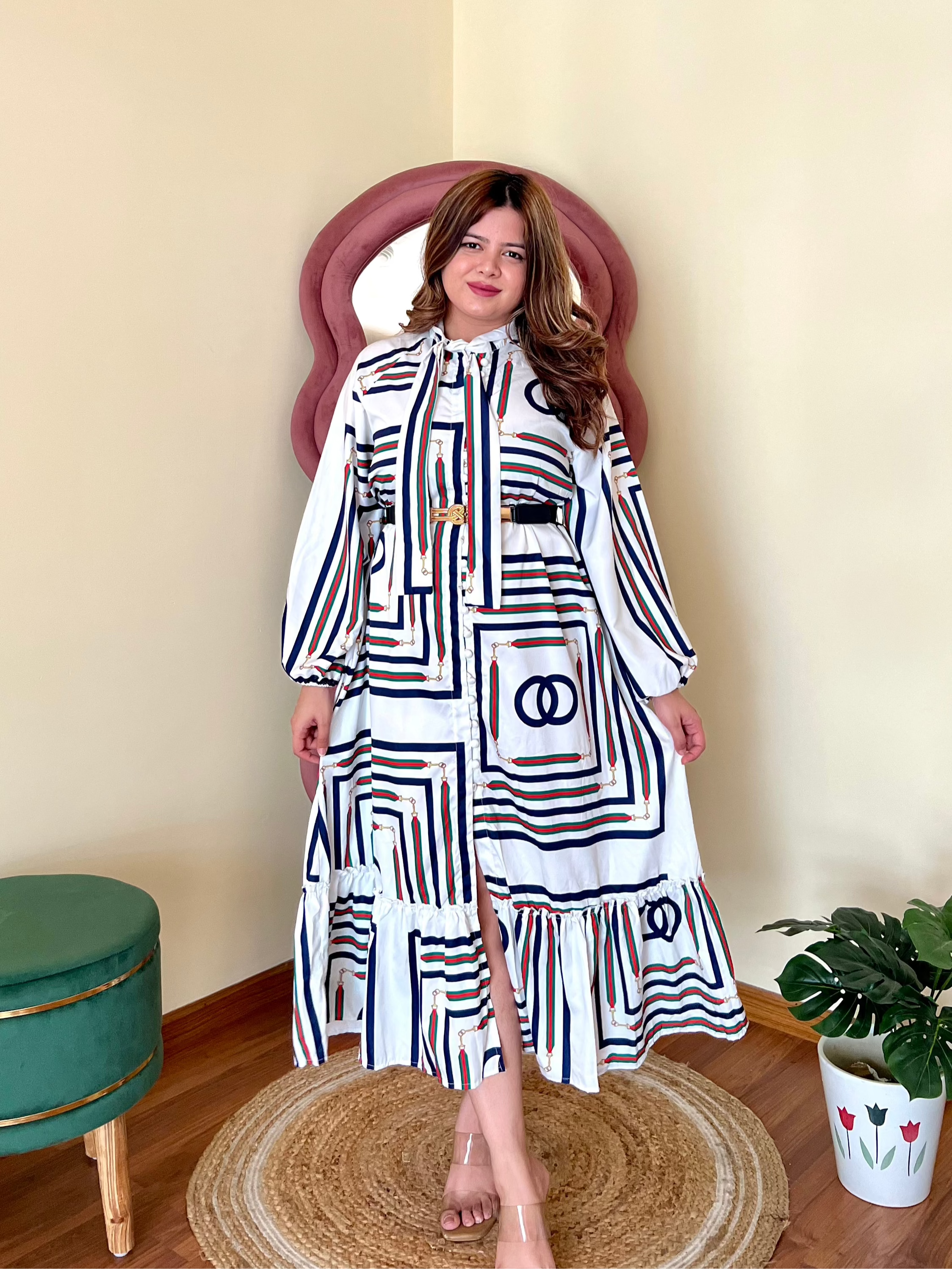 GAYLORD PRINTED DRESS