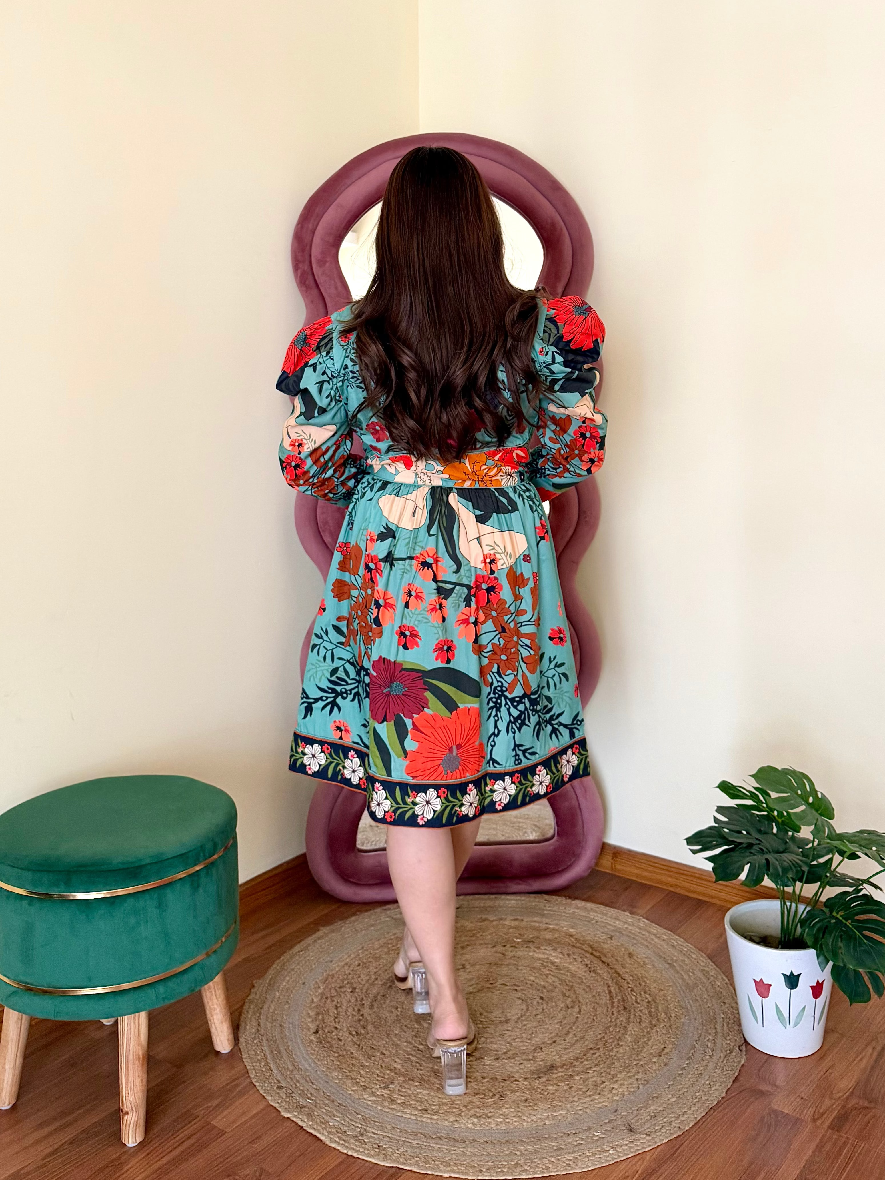 DAISY PRINTED DRESS