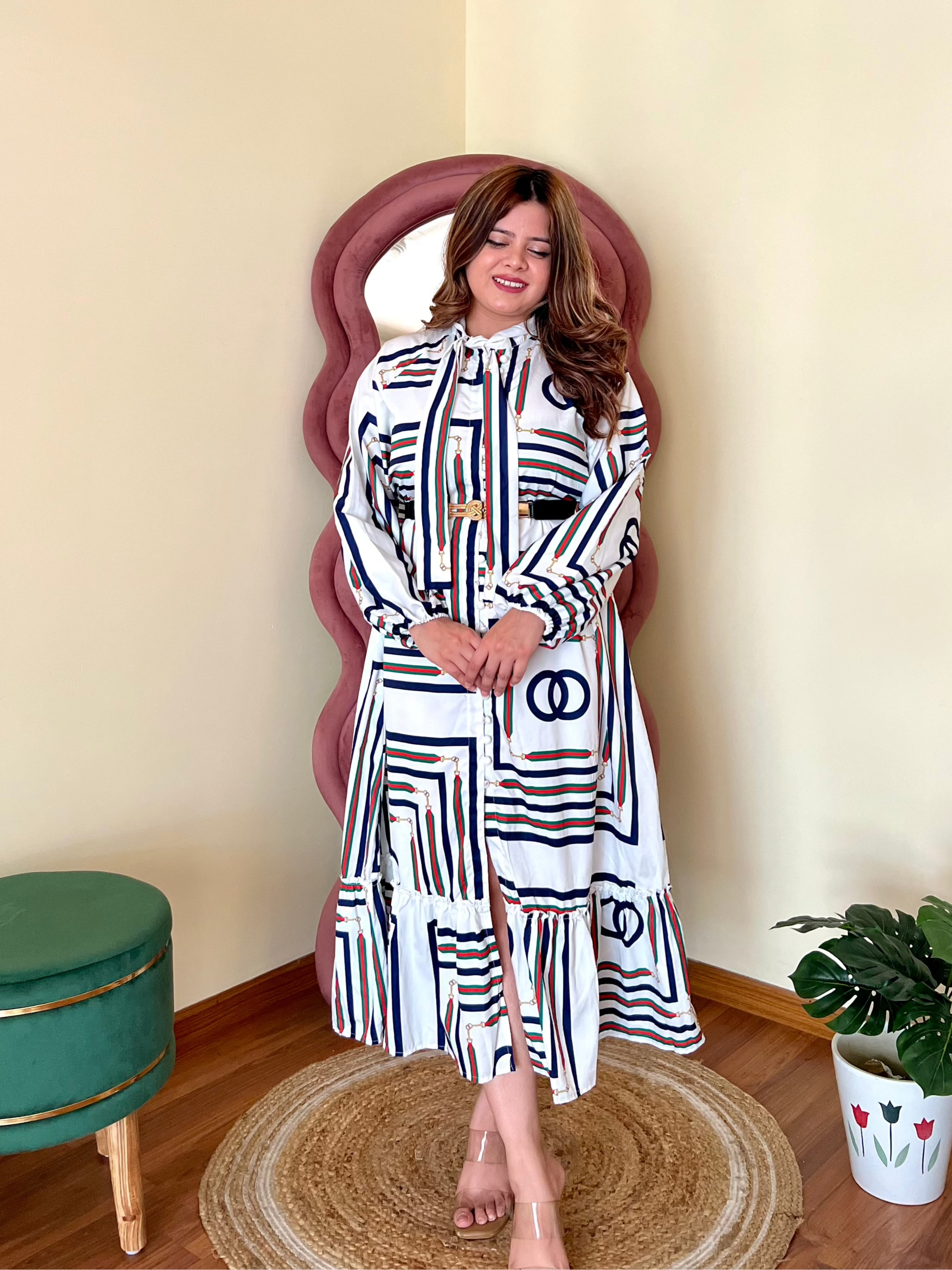 GAYLORD PRINTED DRESS
