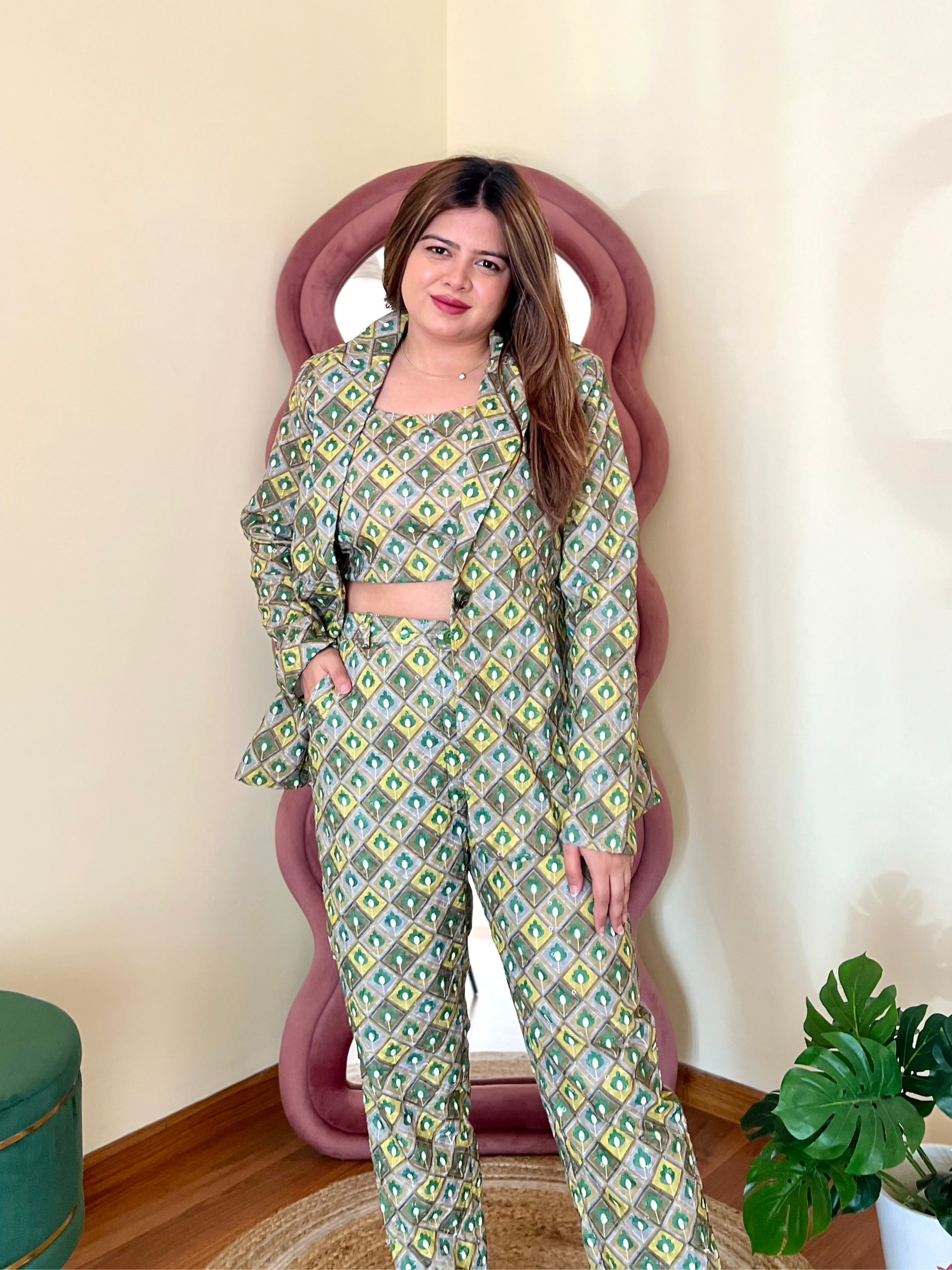 TAMARA BLAZER SET