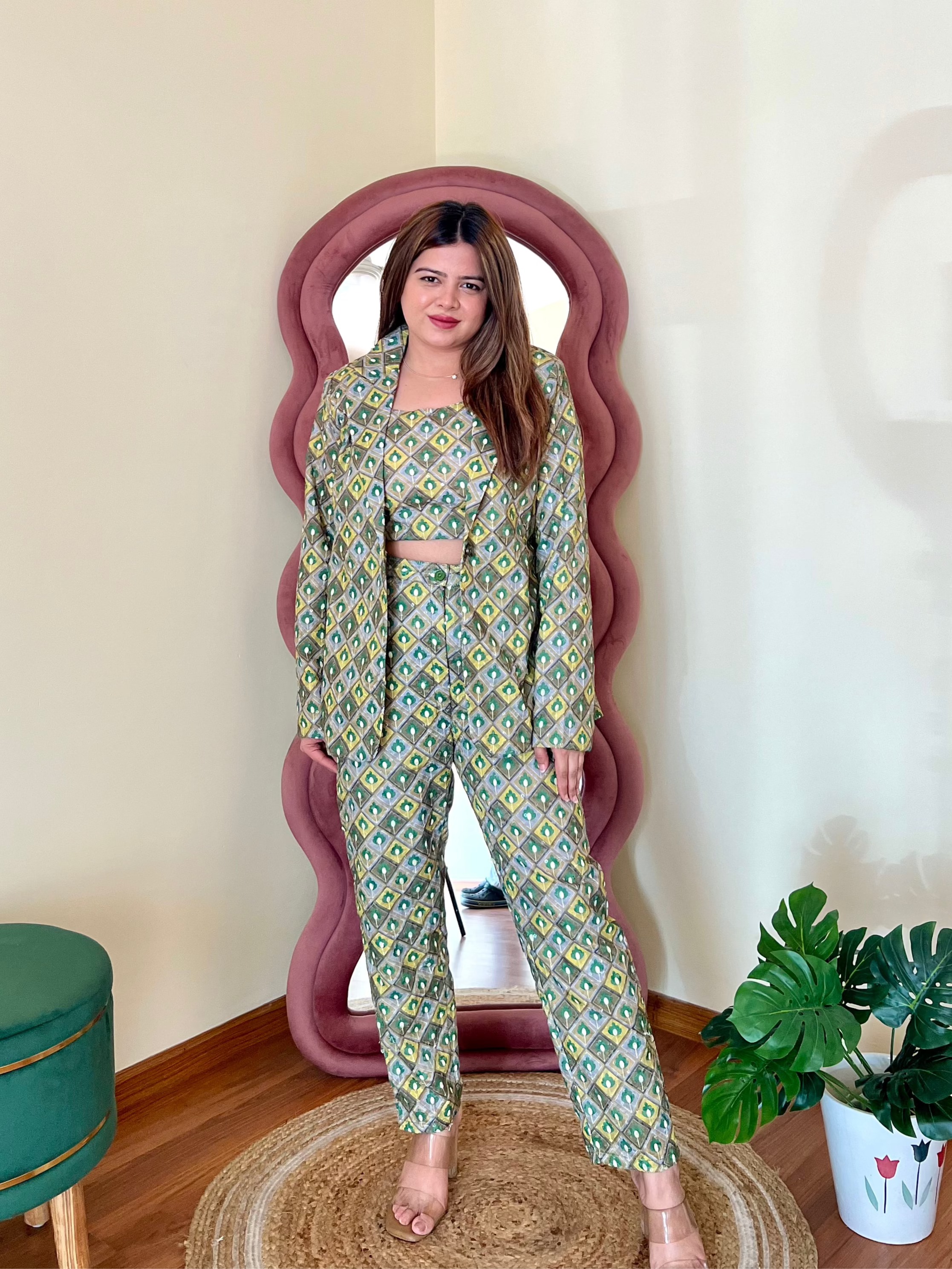 TAMARA BLAZER SET