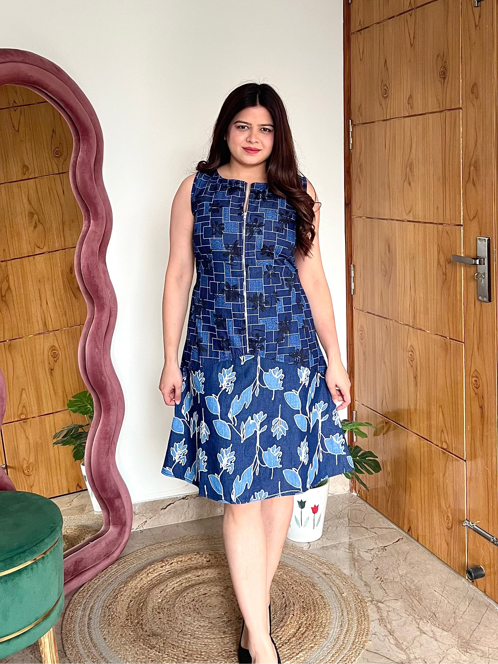 SYDNEY DENIM DRESS