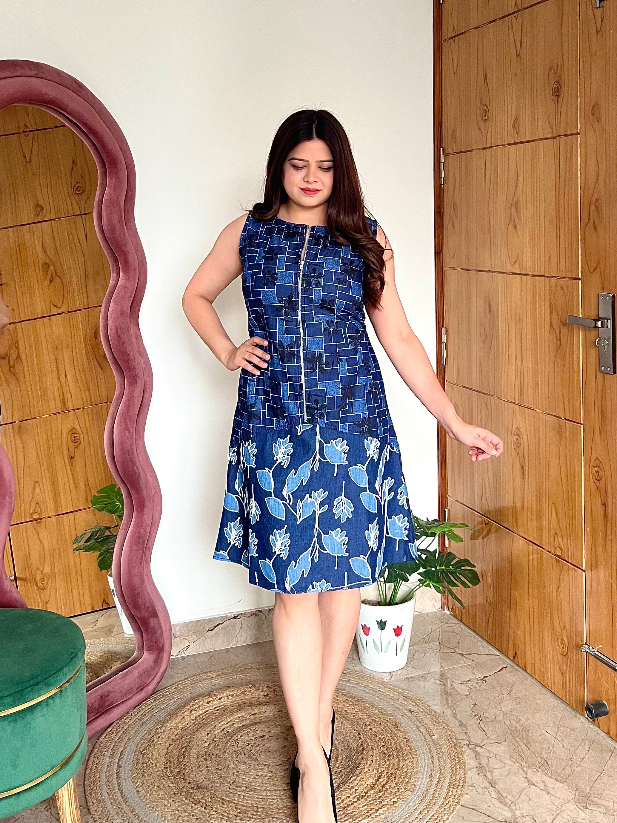 SYDNEY DENIM DRESS