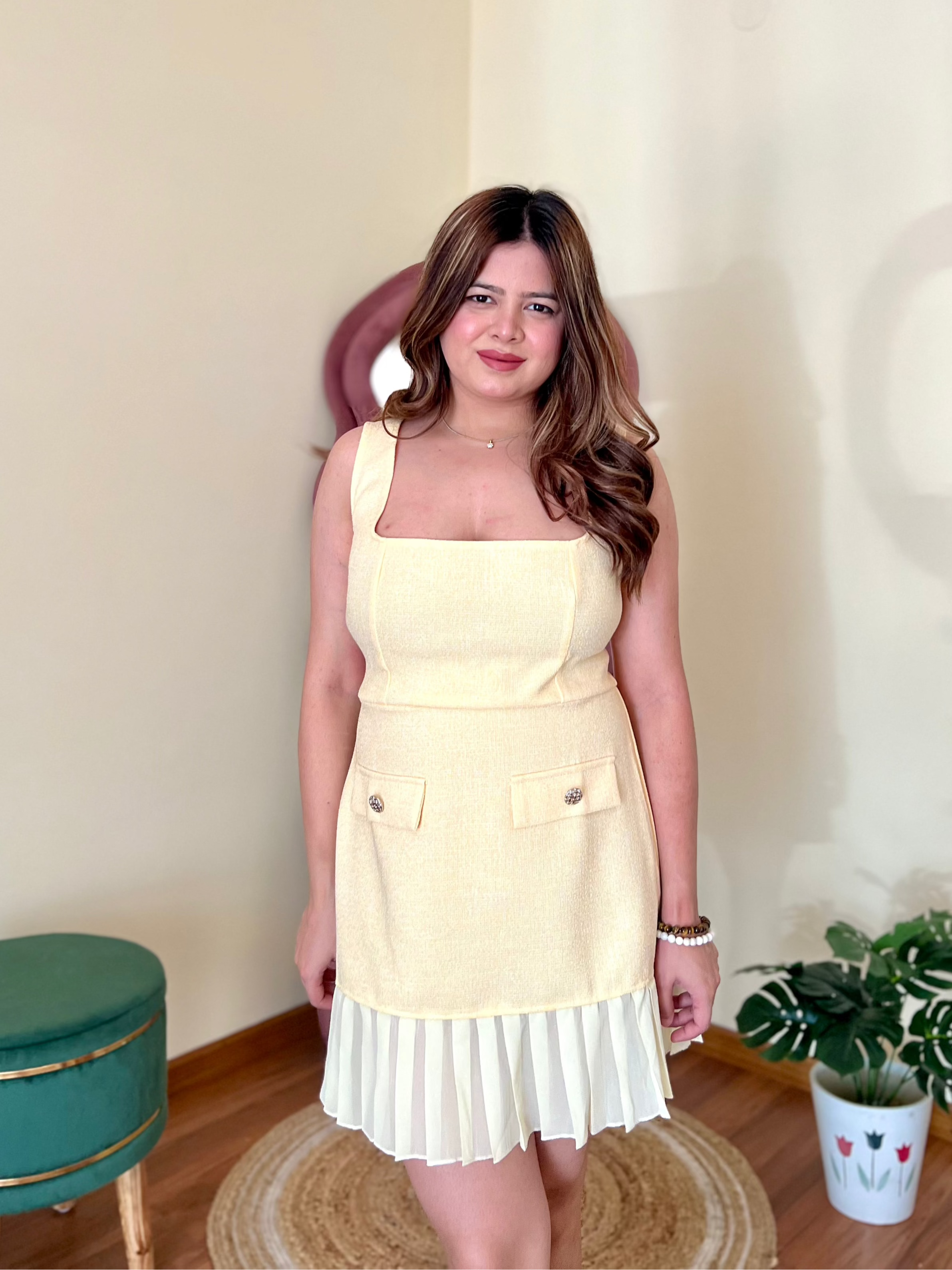 MOCHI FRILL DRESS
