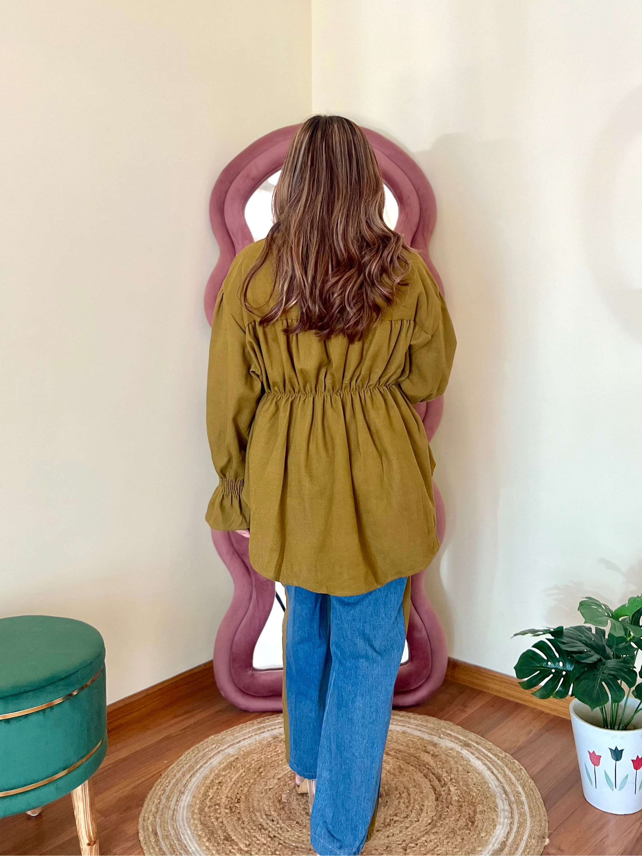 MATCHA DENIM COORD SET