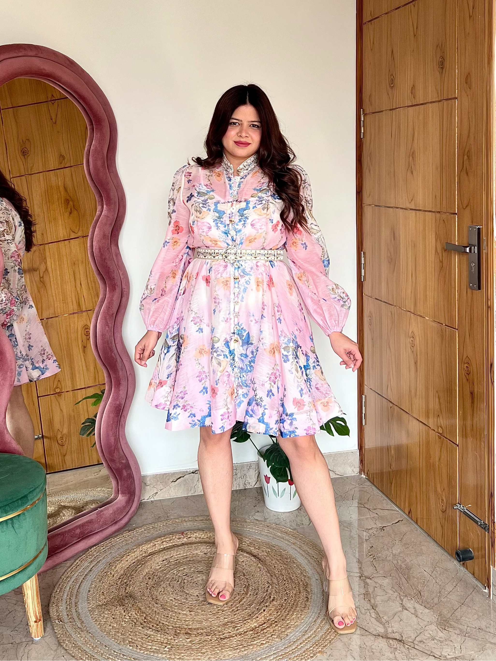 JOSEPHINE BELTED DRESS