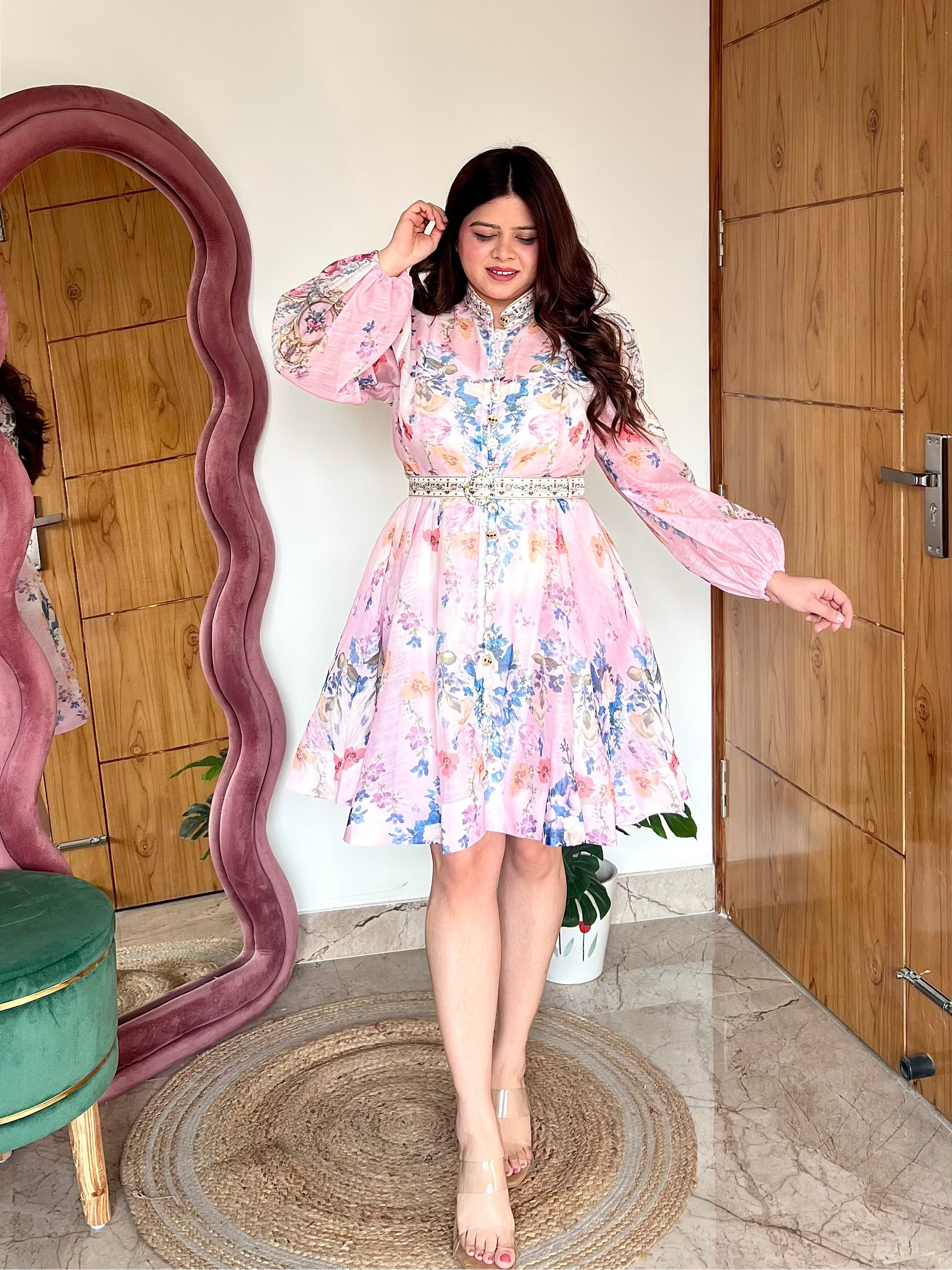 JOSEPHINE BELTED DRESS
