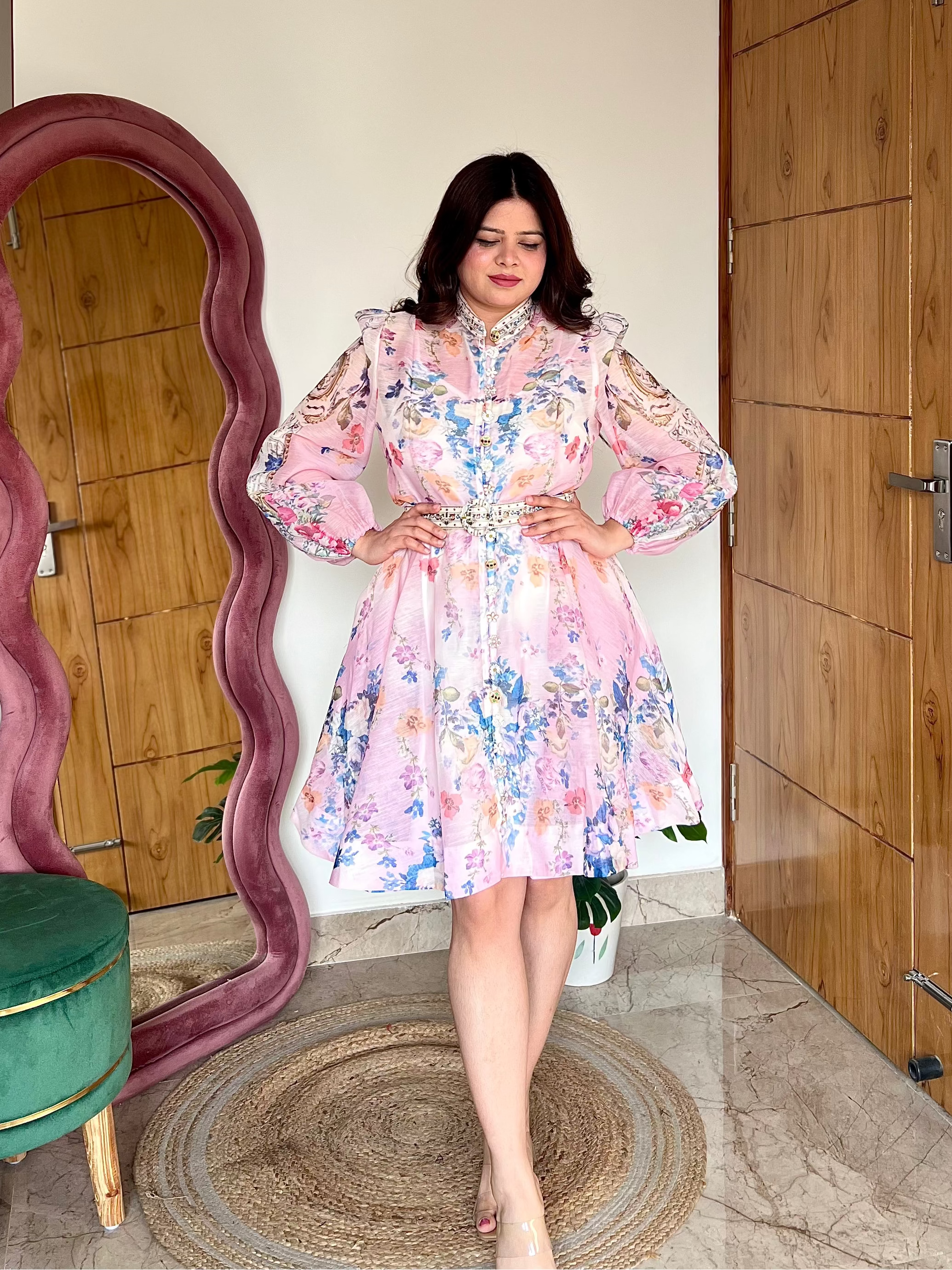 JOSEPHINE BELTED DRESS